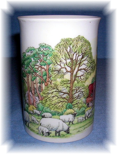 DUNOON TEA COFFE MUG STONEWARE Warwick Design