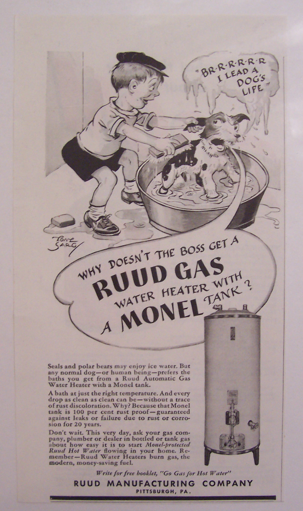 1940  Ruud Manufacturing Company