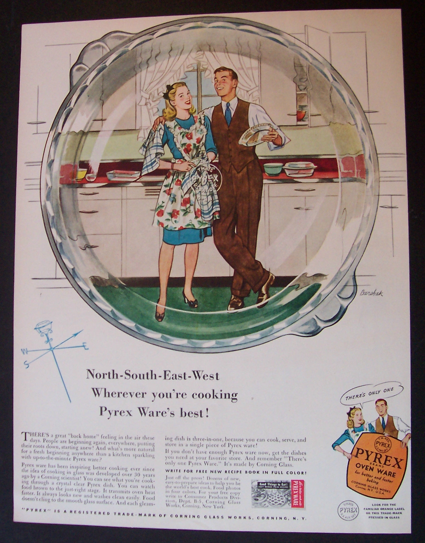 1946 Pyrex Oven Ware