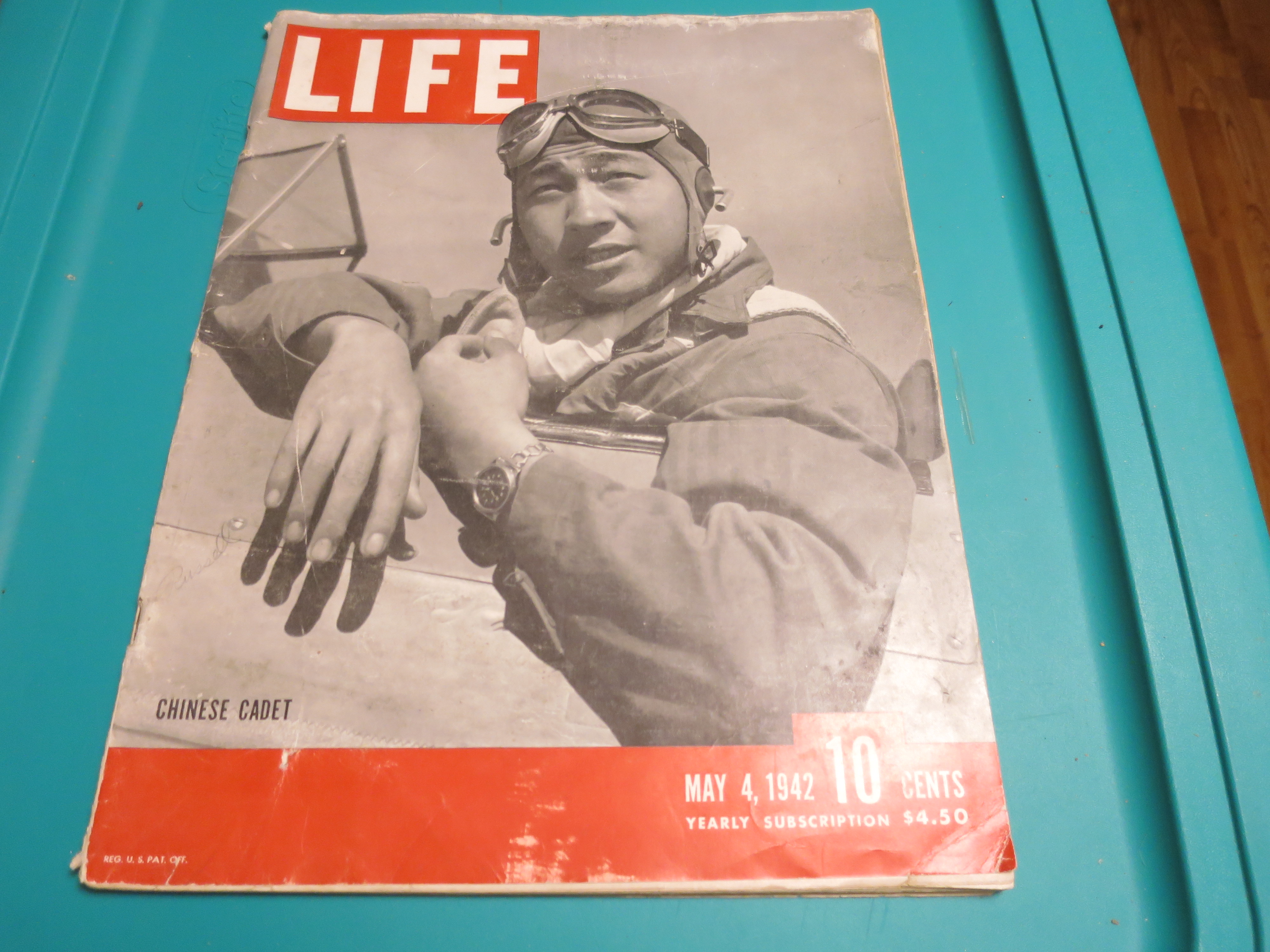 LIFE MAGAZINE May 4 1942 CHINESE CADET COVER