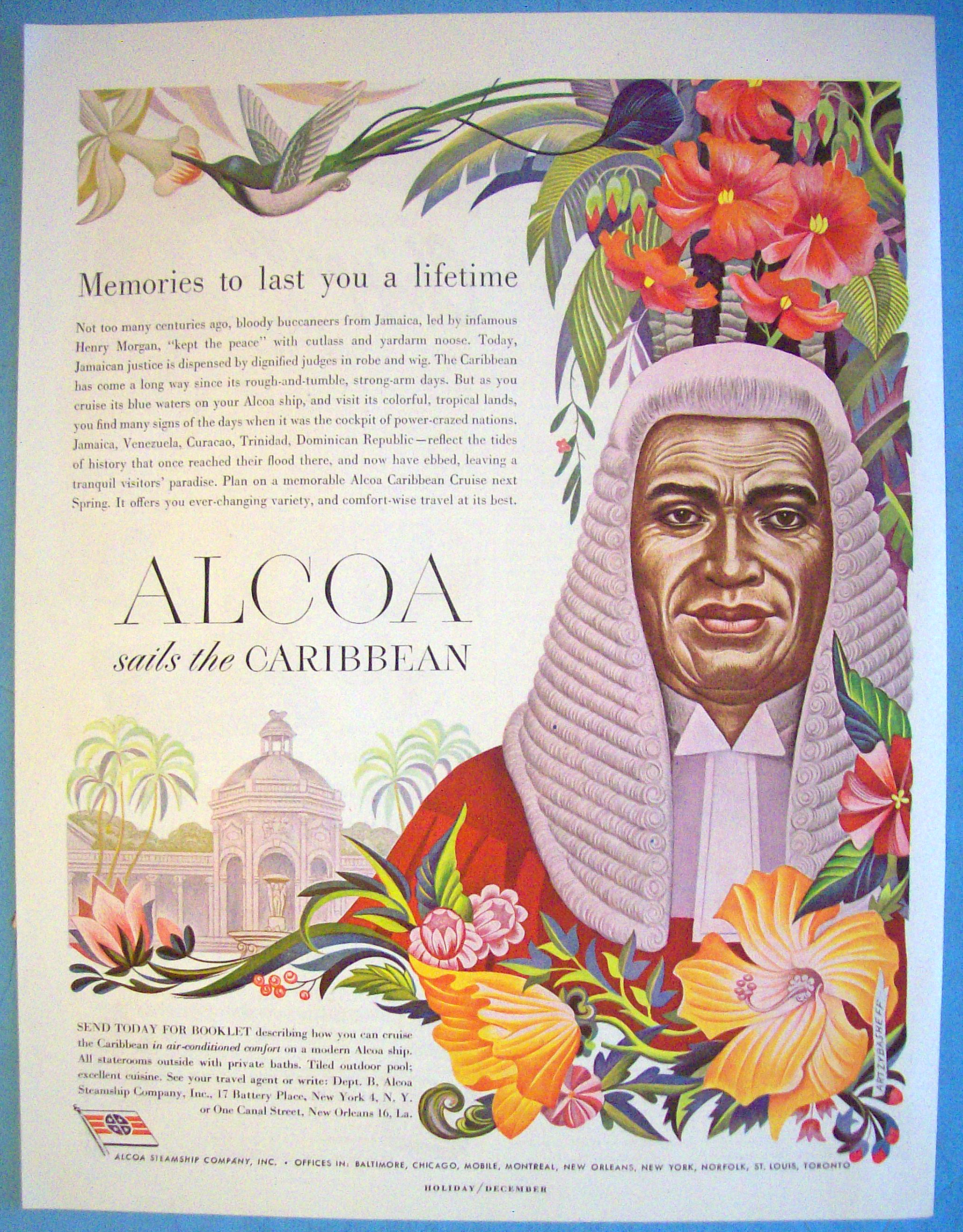 1949 Alcoa Steamship Company with Henry Morgan