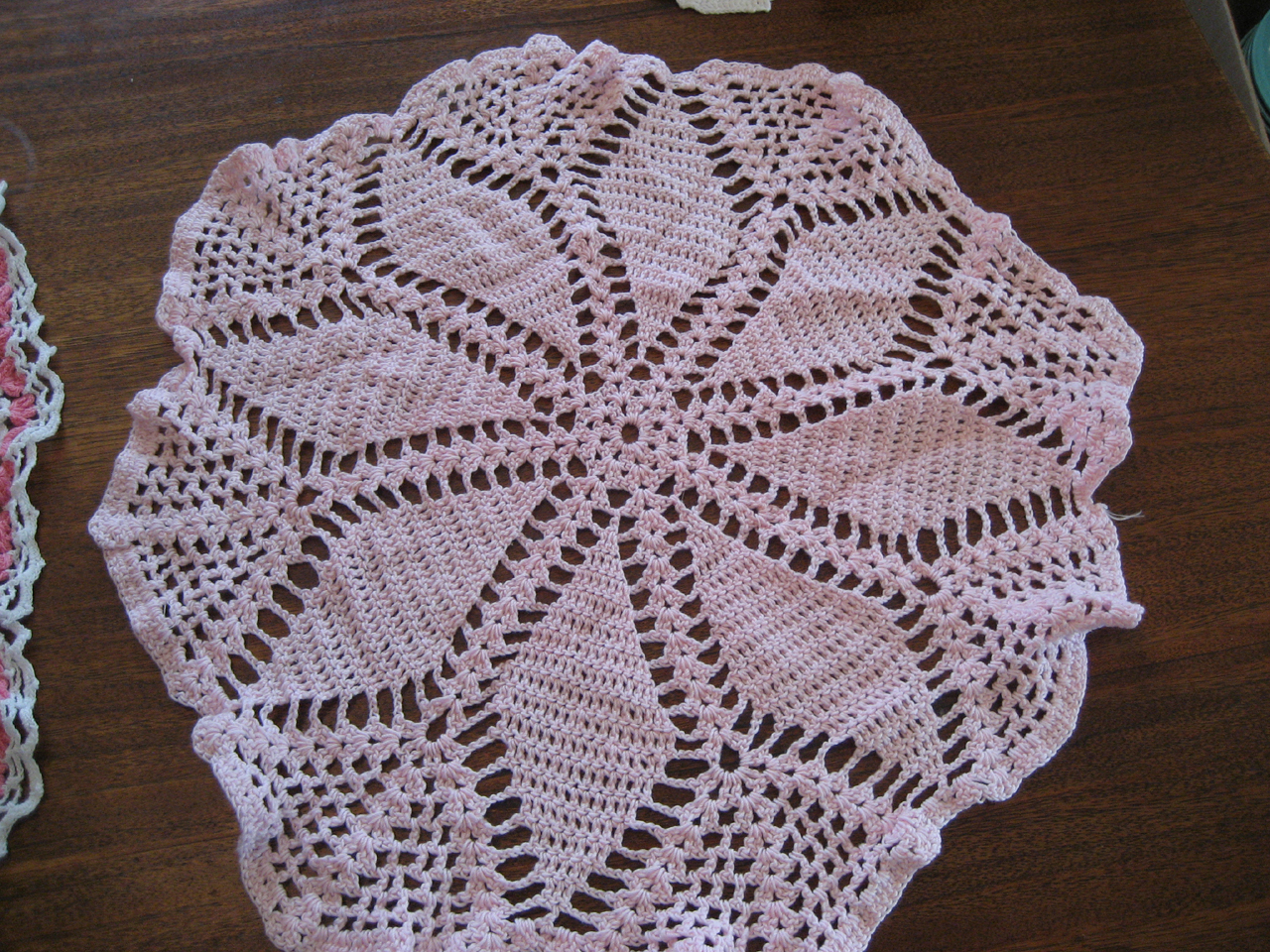 Pink Doilies