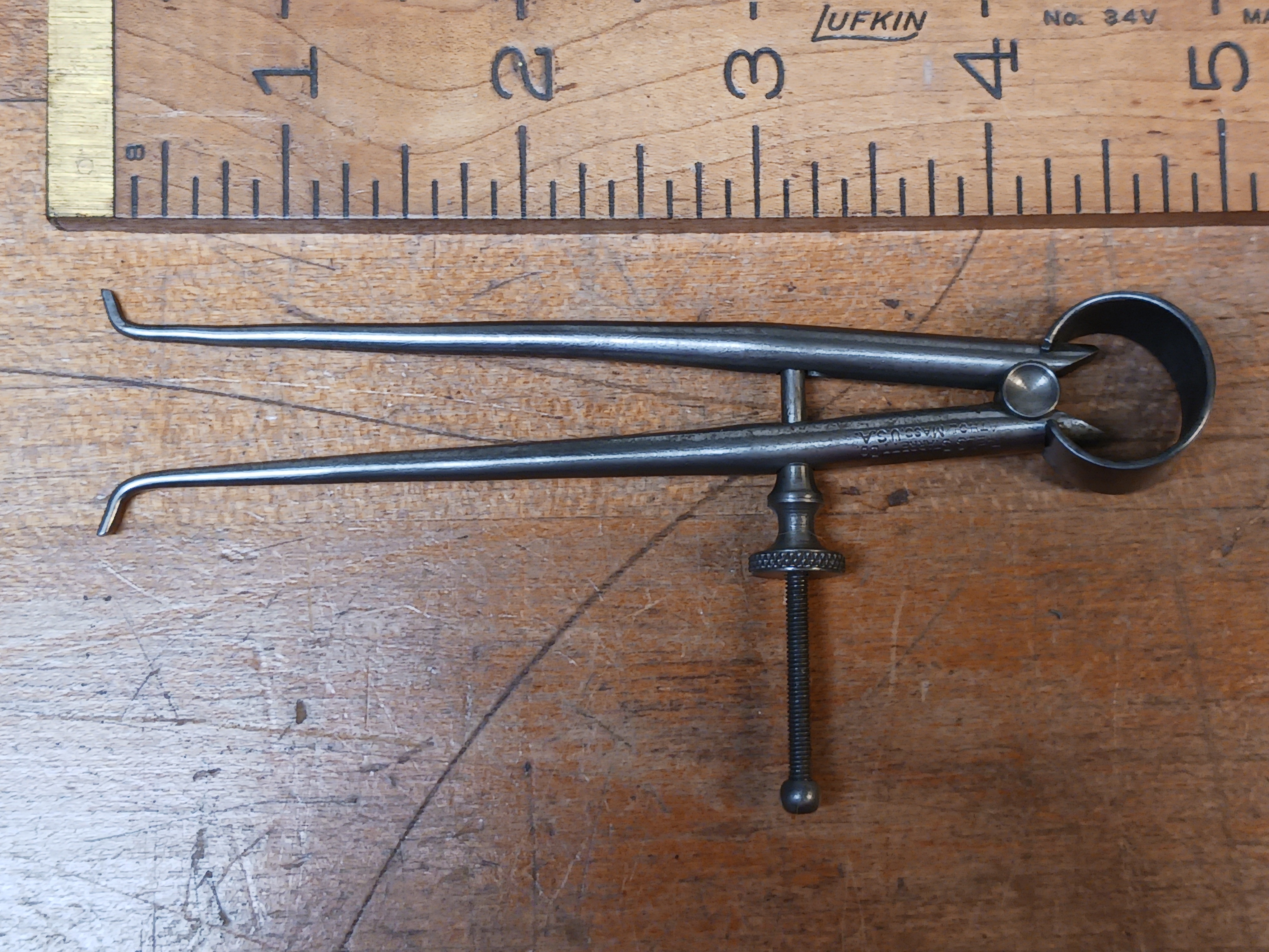 Starrett Inside Spring Caliper No. 274 Toolmakers 4 inch