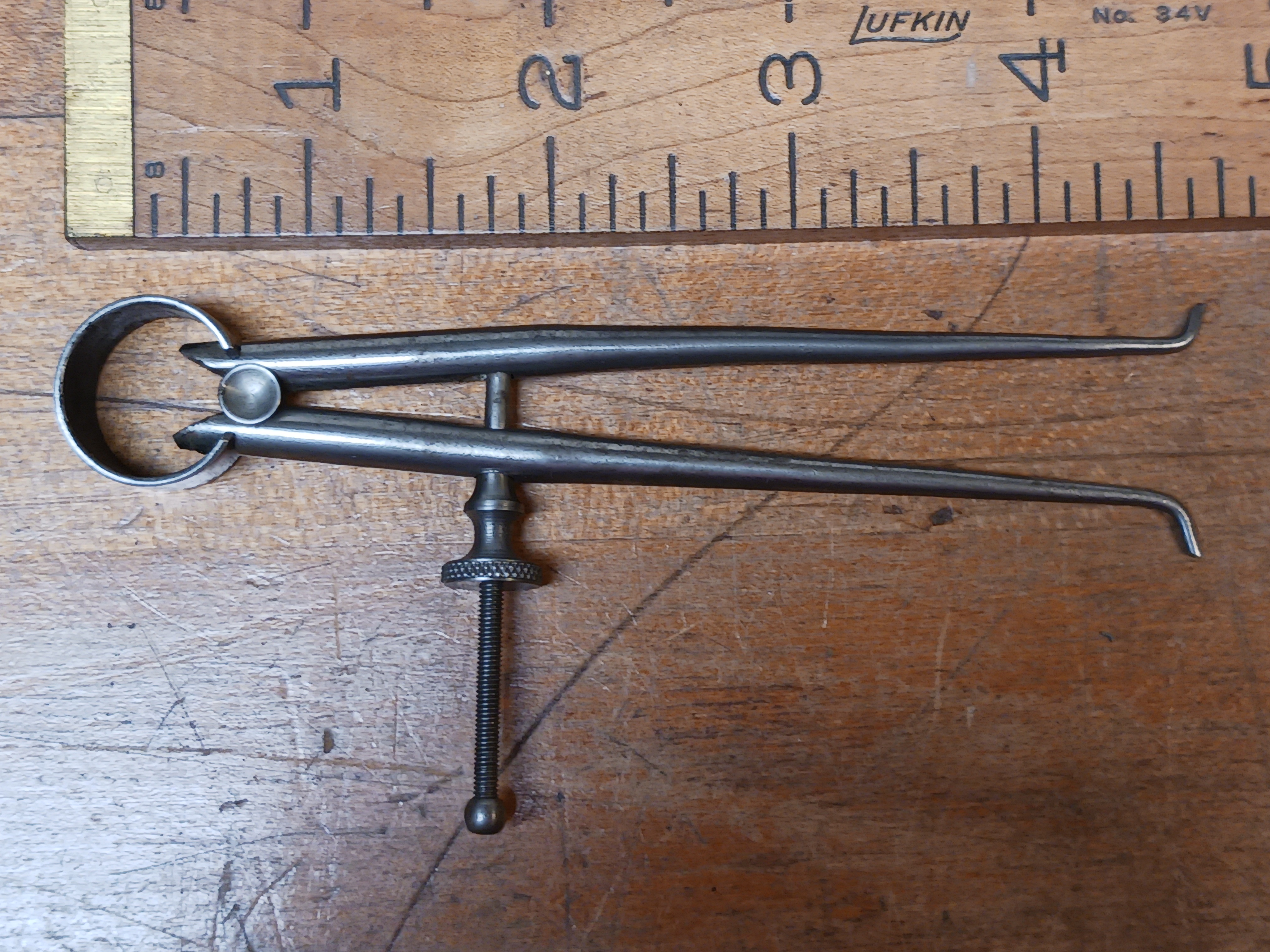 Starrett Inside Spring Caliper No. 274 Toolmakers 4 inch