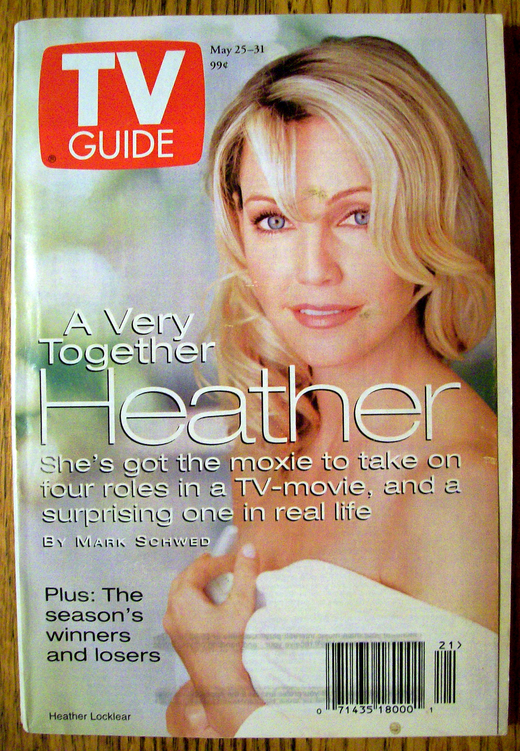 TV Guide-May 25-31, 1996-Heather Locklear