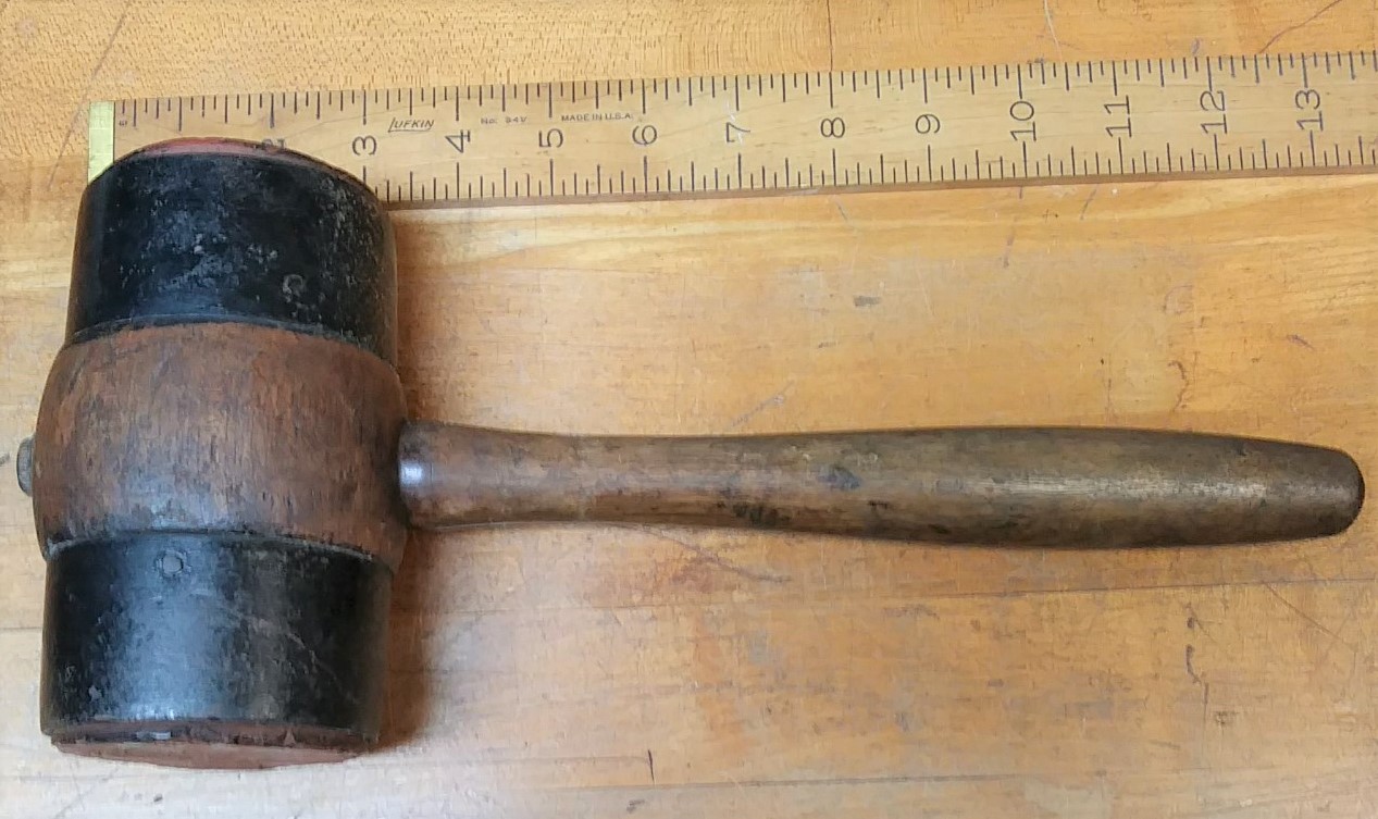 Iron Ringed/Ironclad Mallet 2 Pounds