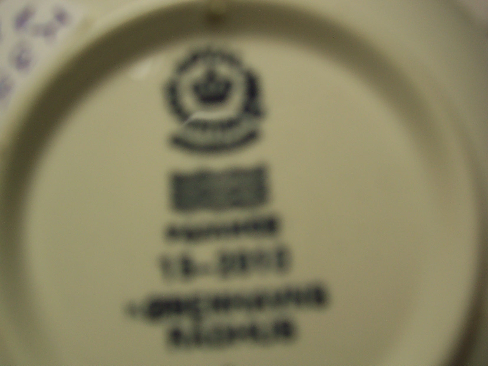 Aluminia Royal Copenhagen Butter Pat Plate
