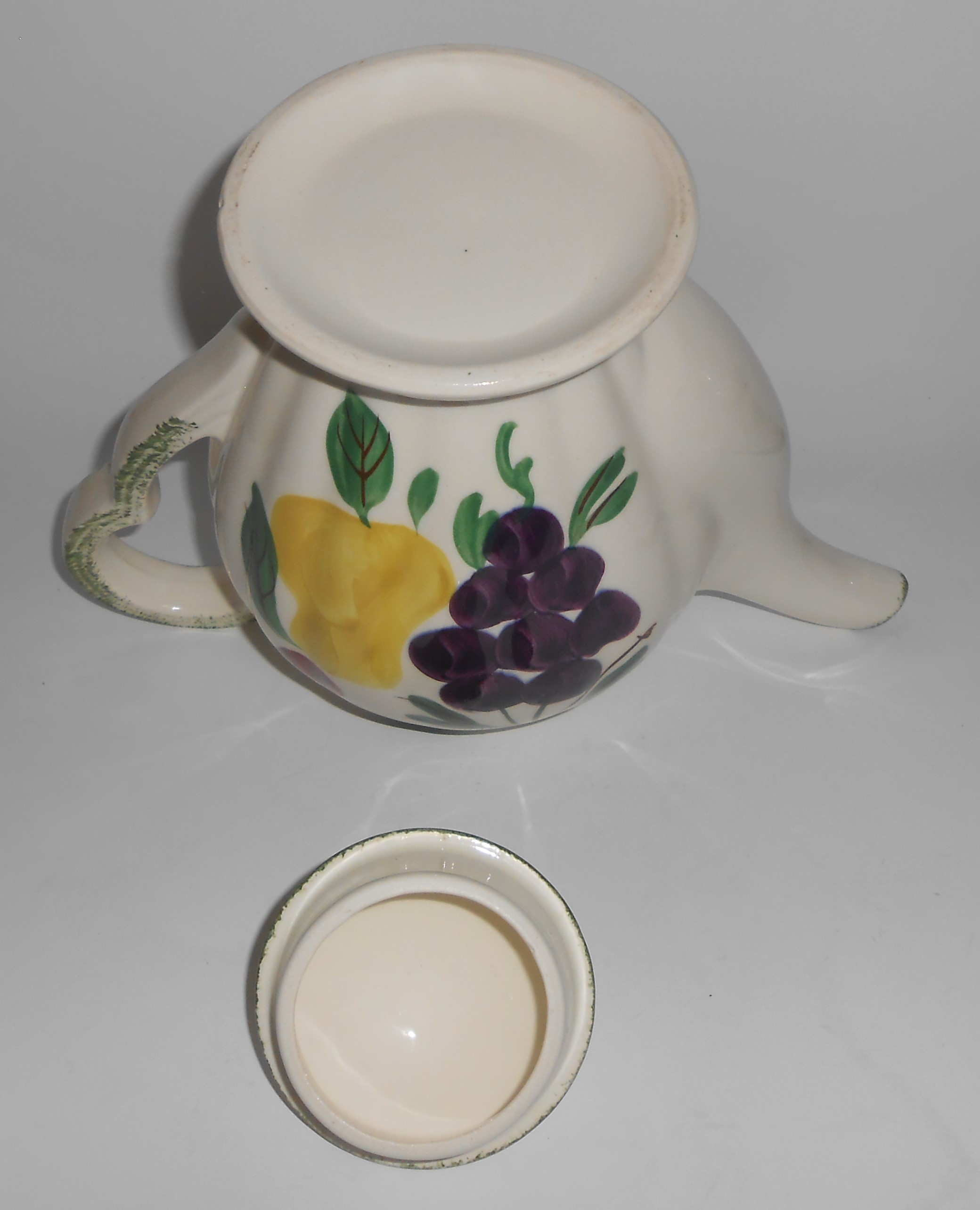 Blue Ridge Pottery Fruit Fantasy Large Coffee Pot