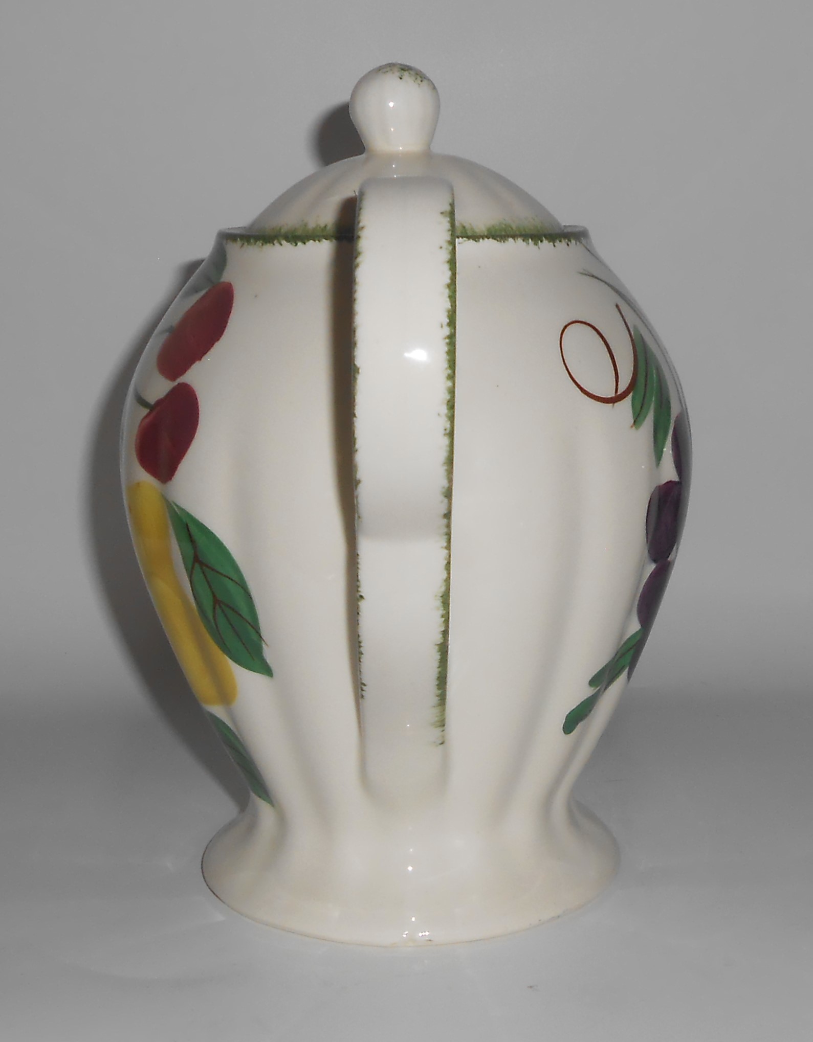 Blue Ridge Pottery Fruit Fantasy Large Coffee Pot