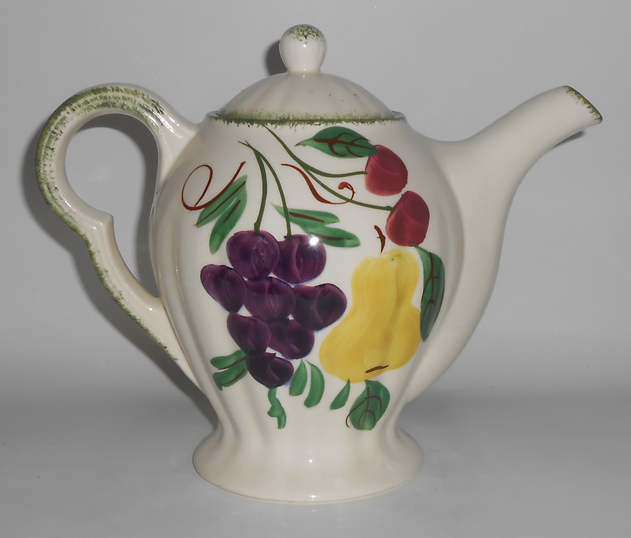 Blue Ridge Pottery Fruit Fantasy Large Coffee Pot