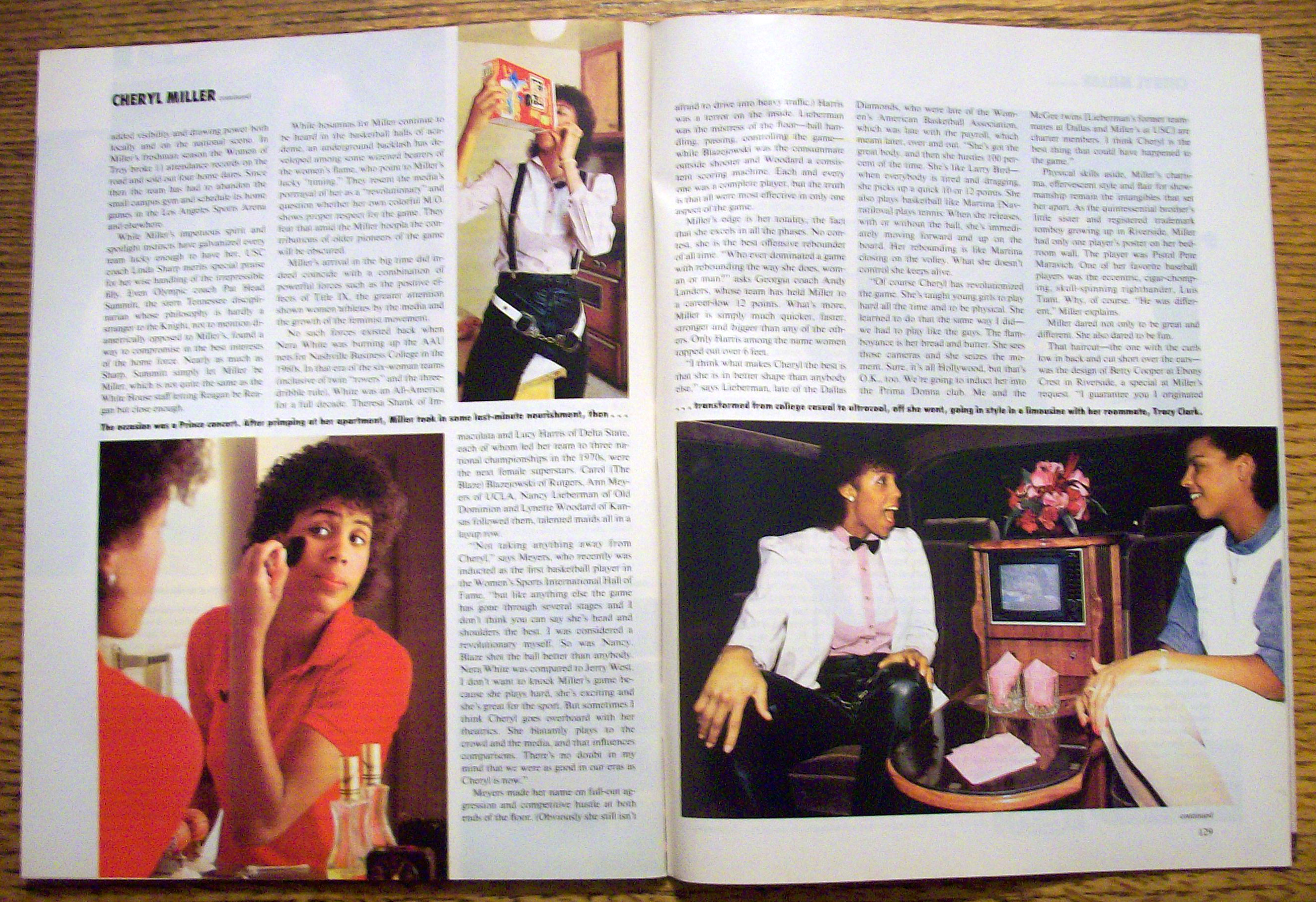 Sports Illustrated Magazine-November 20, 1985-C. Miller