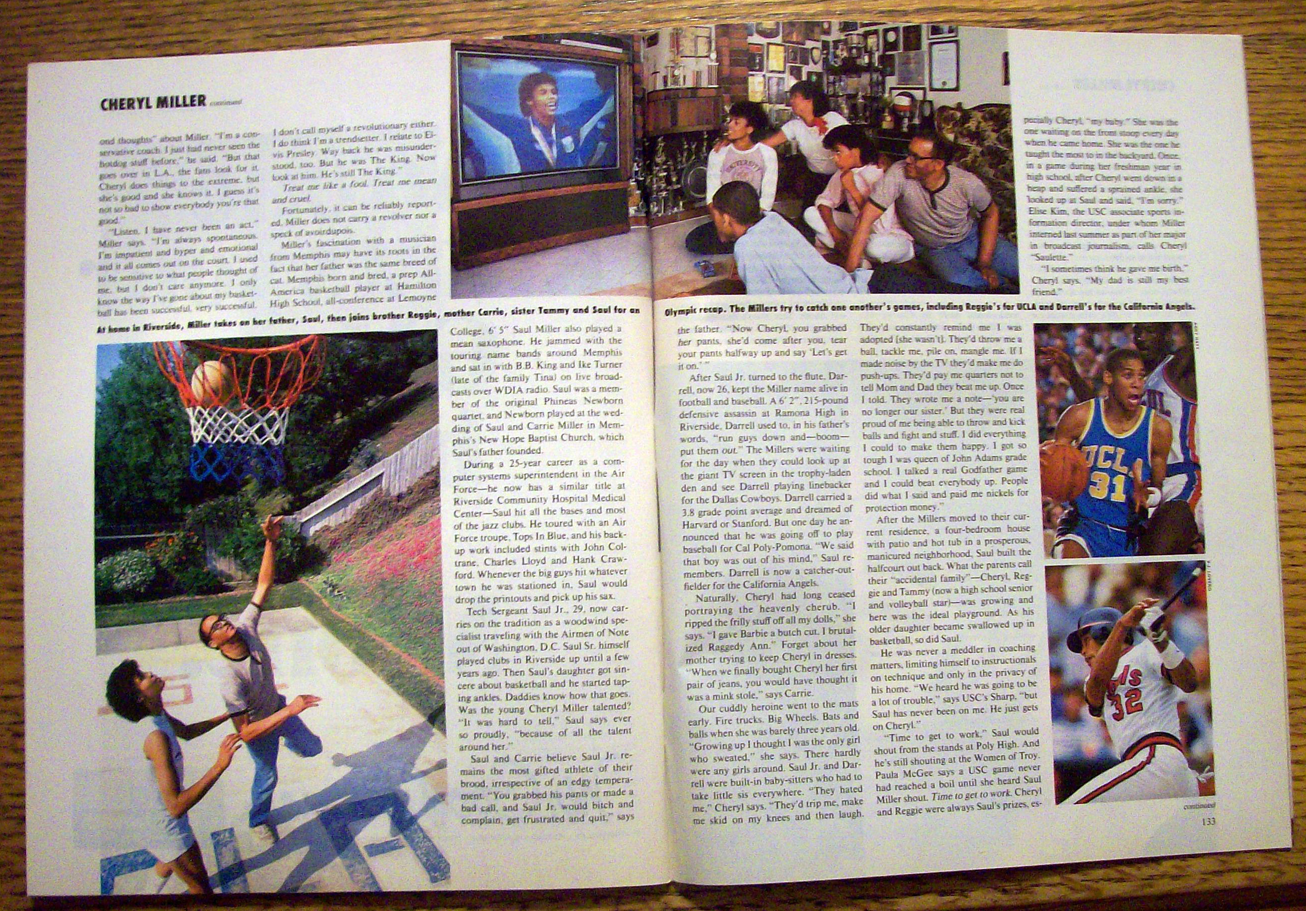 Sports Illustrated Magazine-November 20, 1985-C. Miller