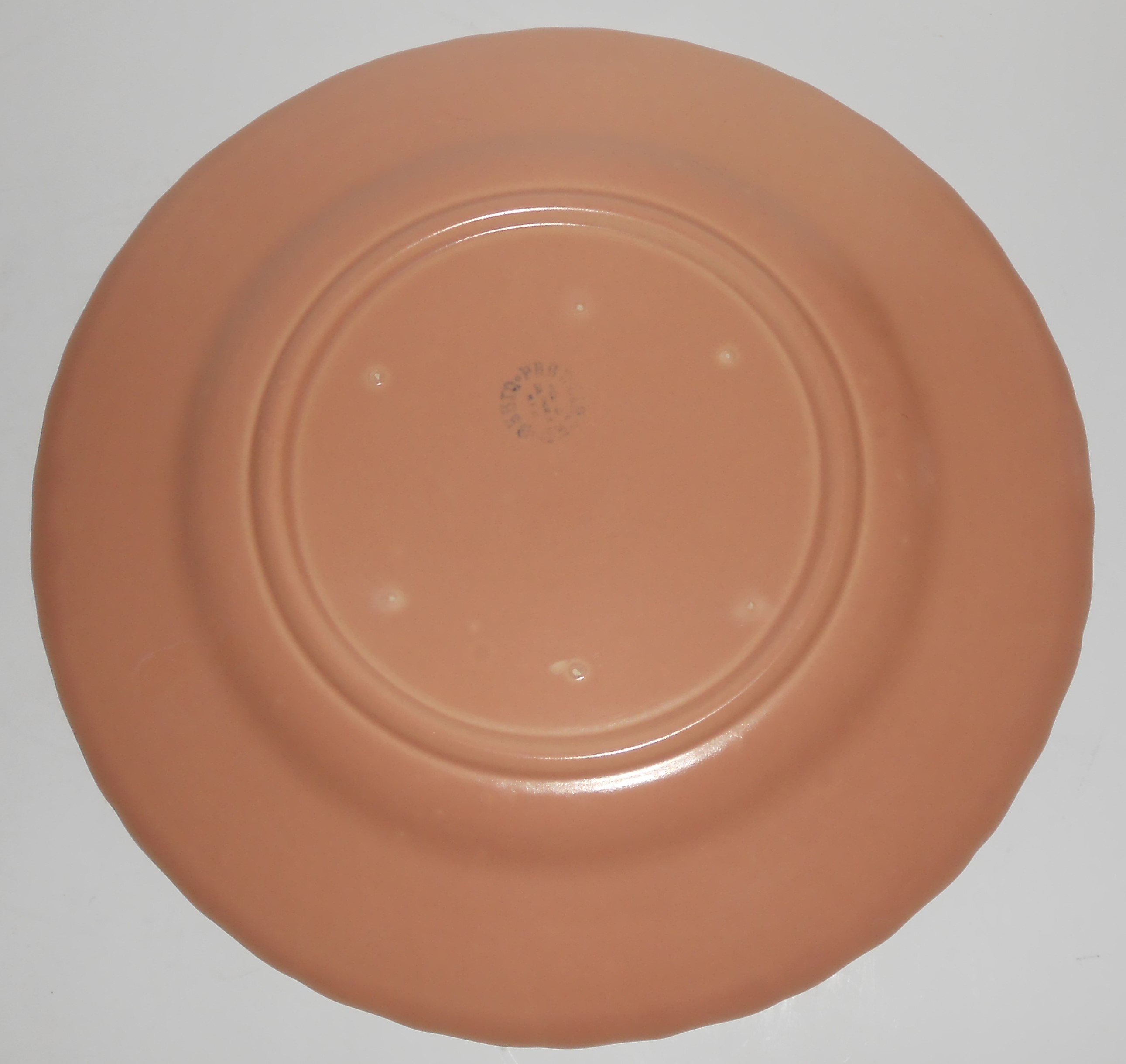 Franciscan Pottery Coronado Satin Coral 10'' Dinner Pla