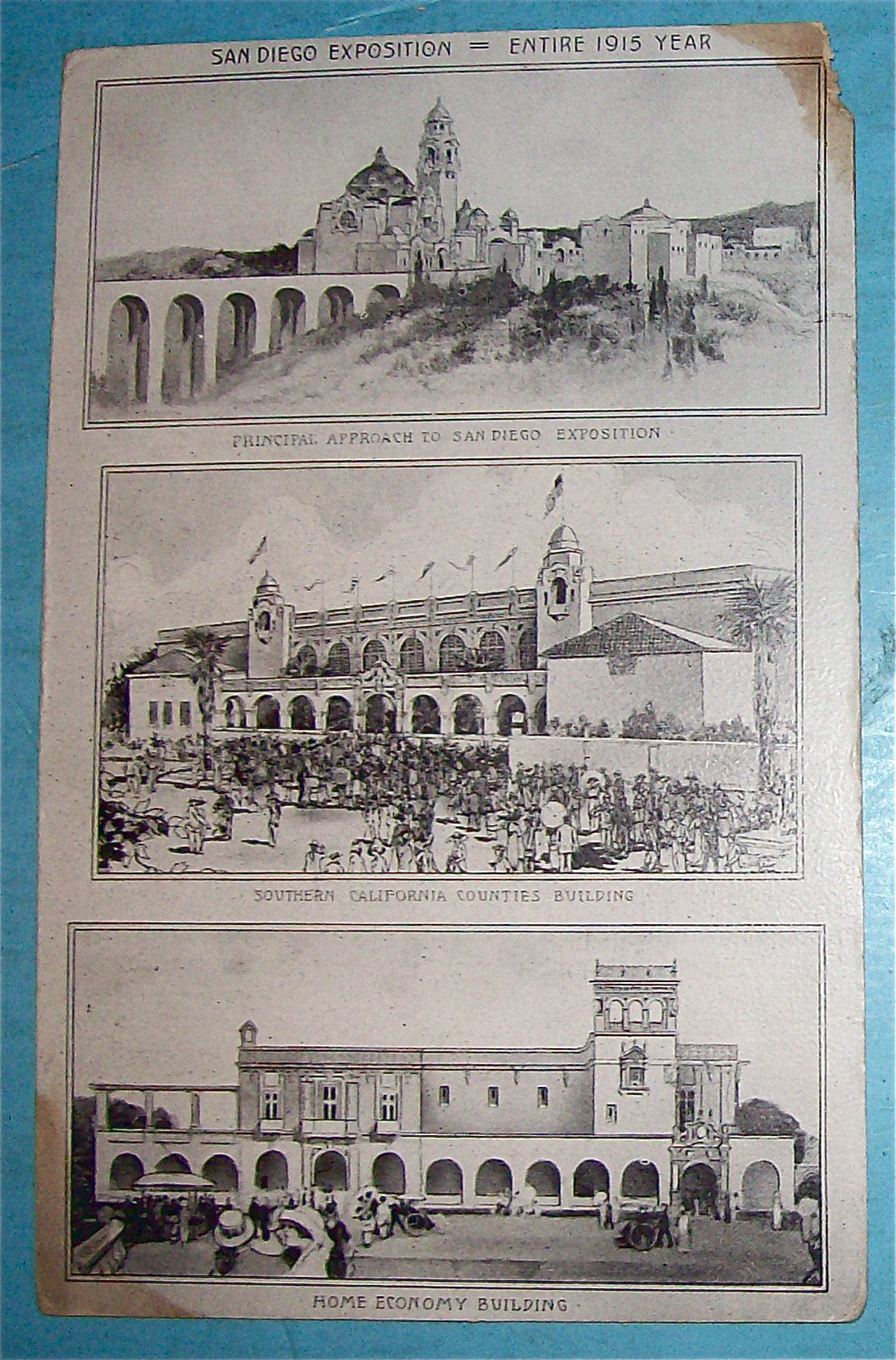 San Diego Exposition Postcard