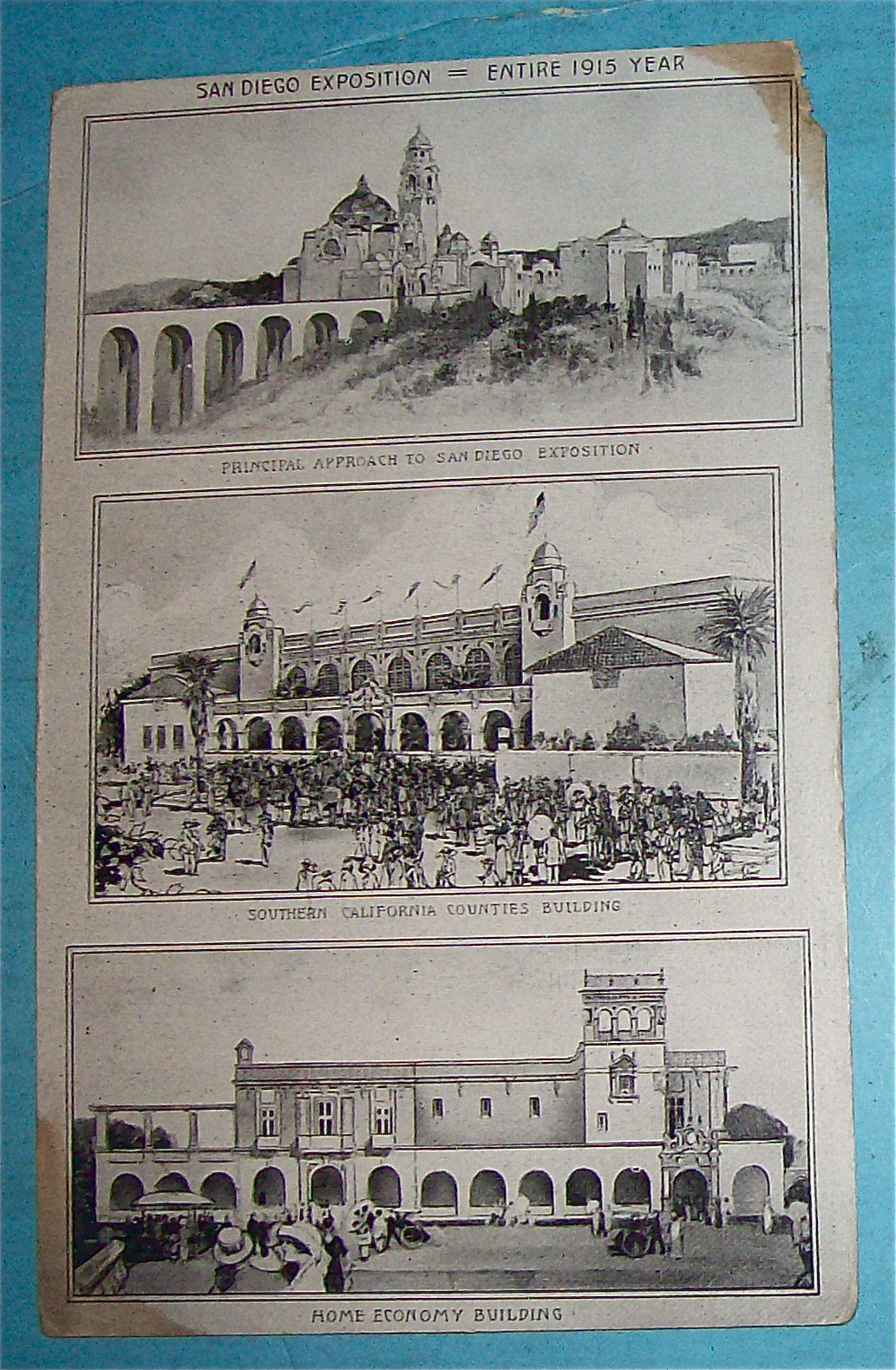 San Diego Exposition Postcard