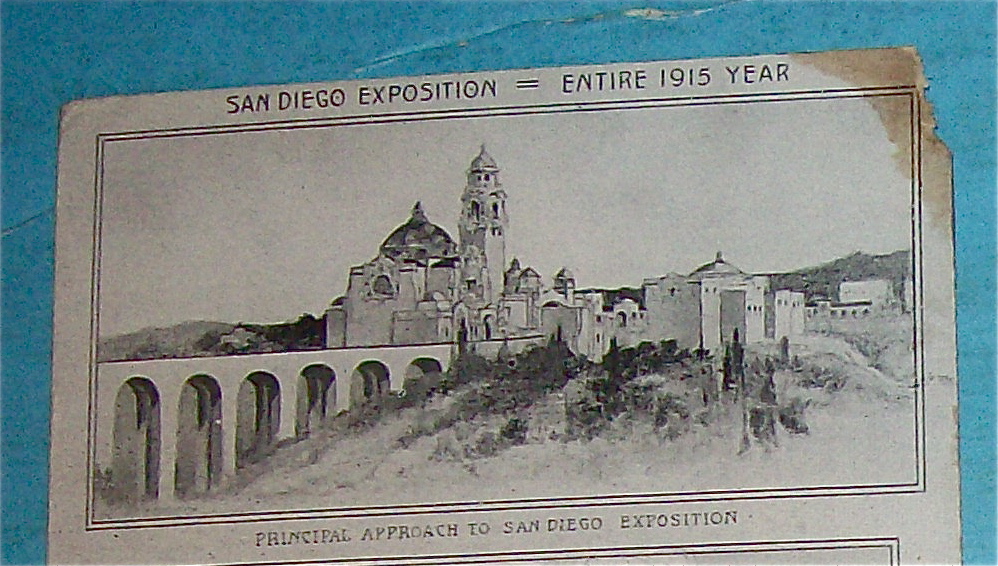 San Diego Exposition Postcard