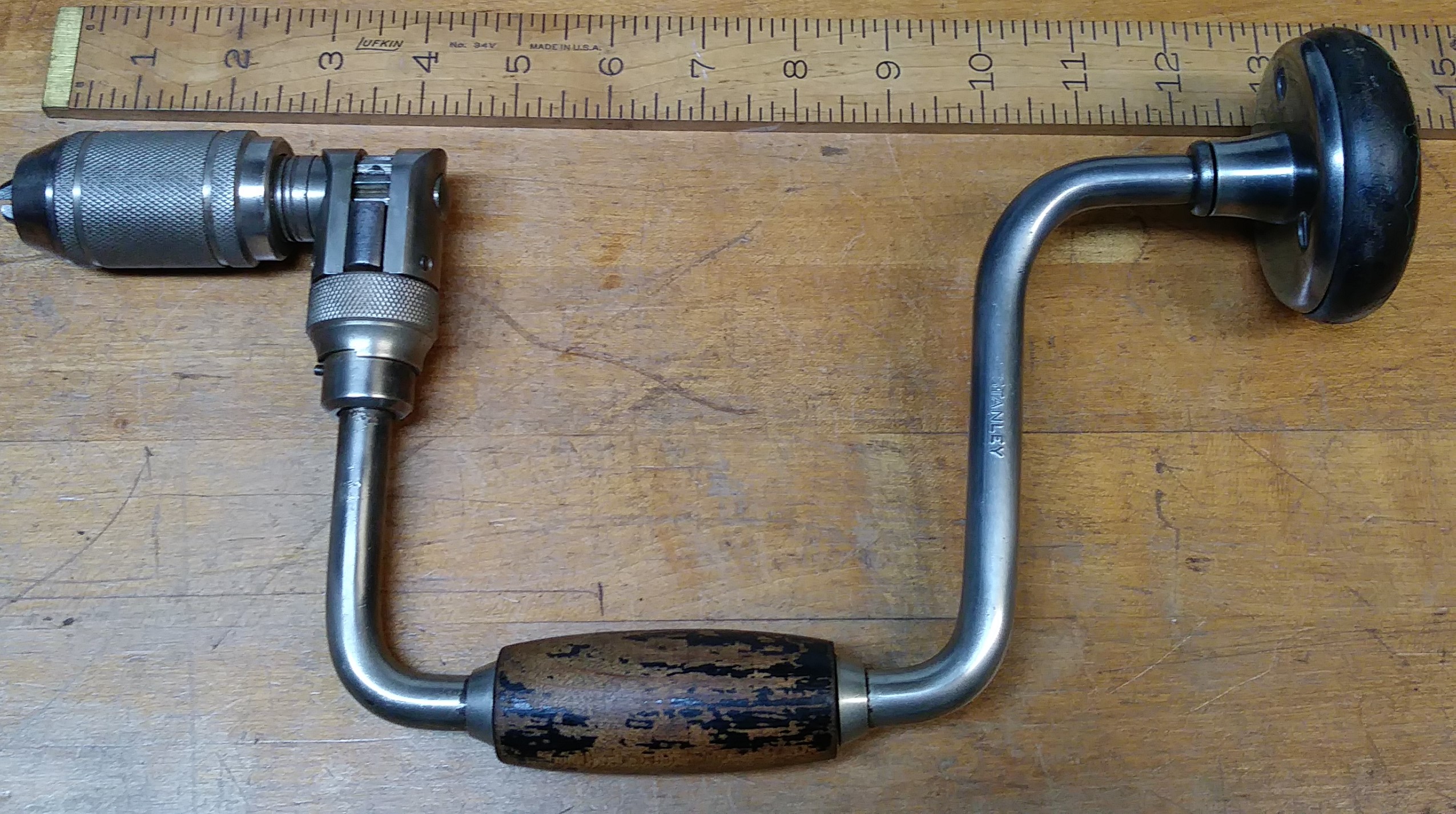 Stanley Carpenters Ratchet Brace 10 inch No. 945