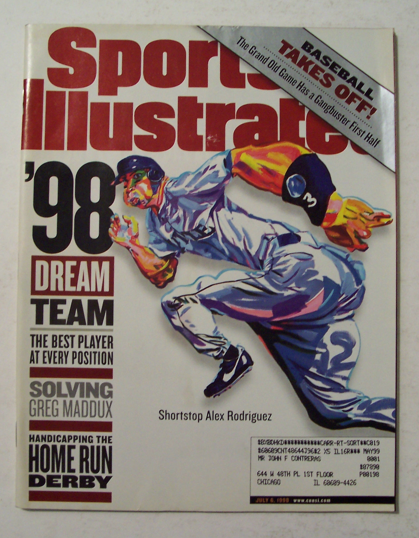 Sports Illustrated Magazine-July 6, 1998-Dream Team