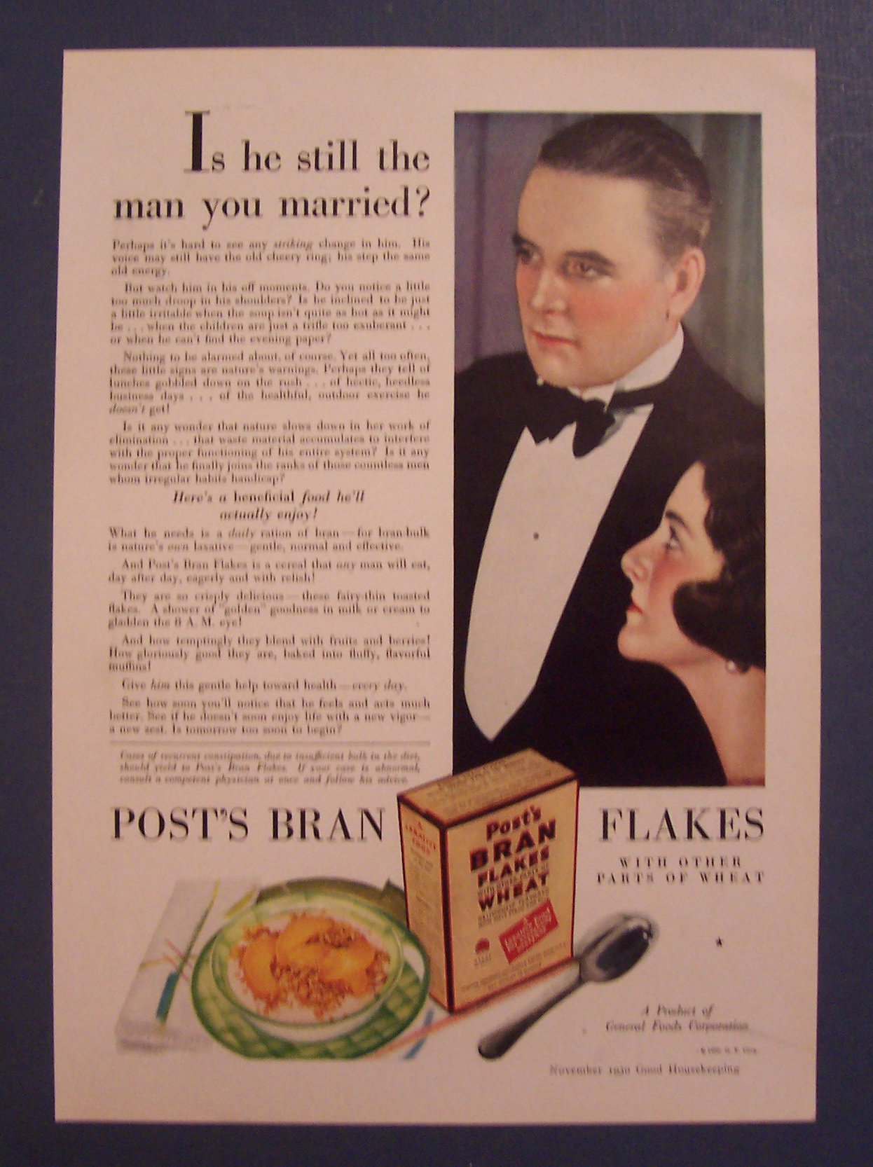 1930  Post's Bran Flakes