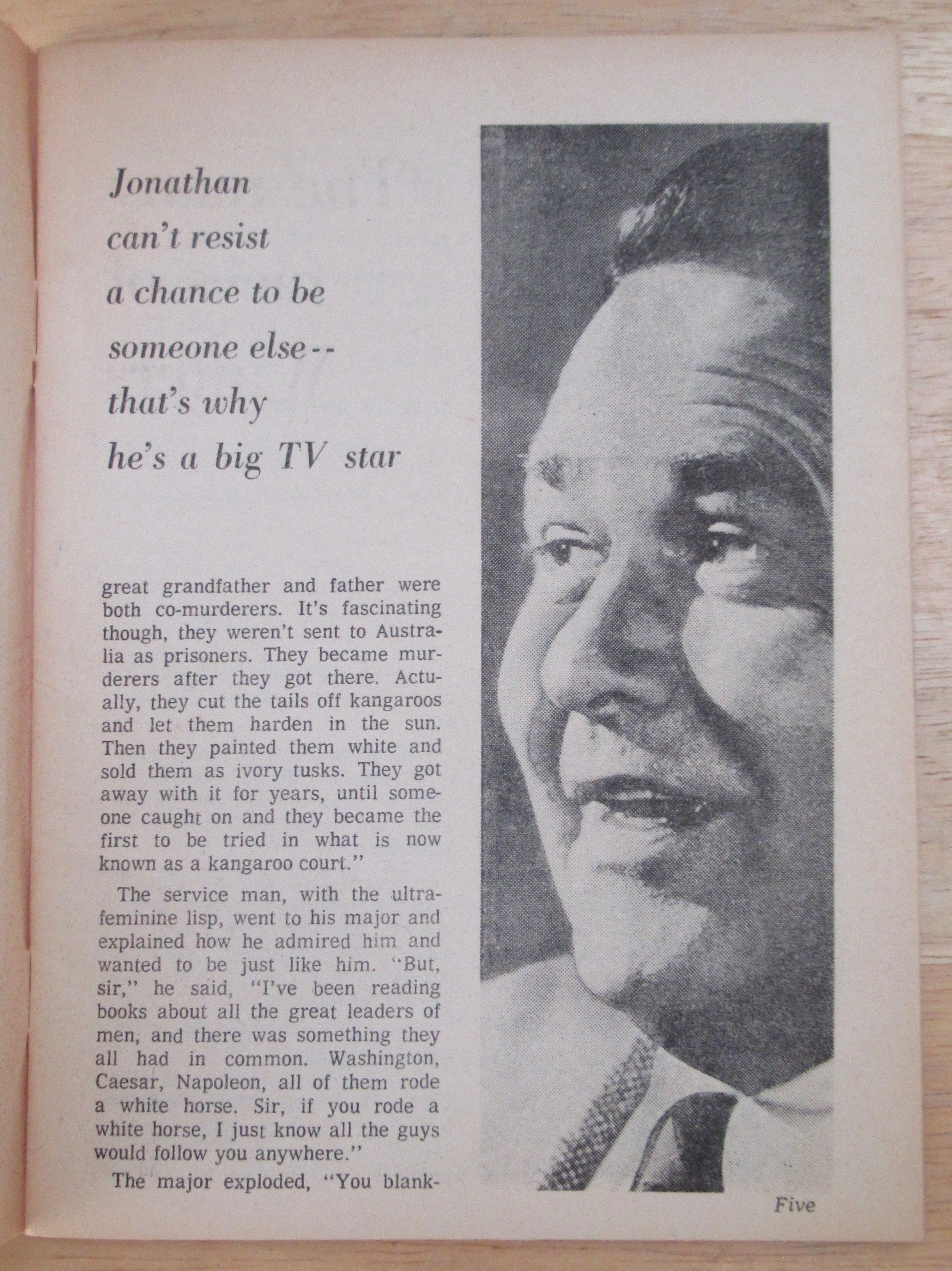 Chicago Daily TV News Nov 30-Dec 7, 1968 Ann Margret
