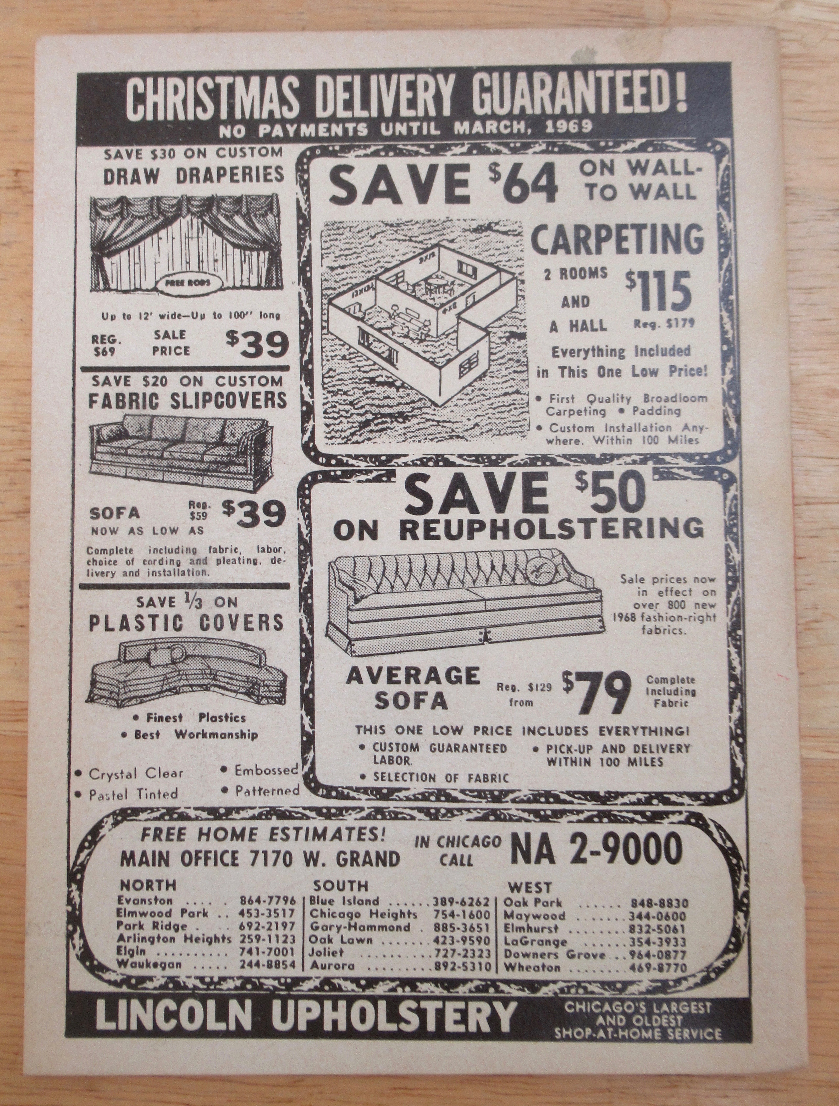 Chicago Daily TV News Nov 30-Dec 7, 1968 Ann Margret