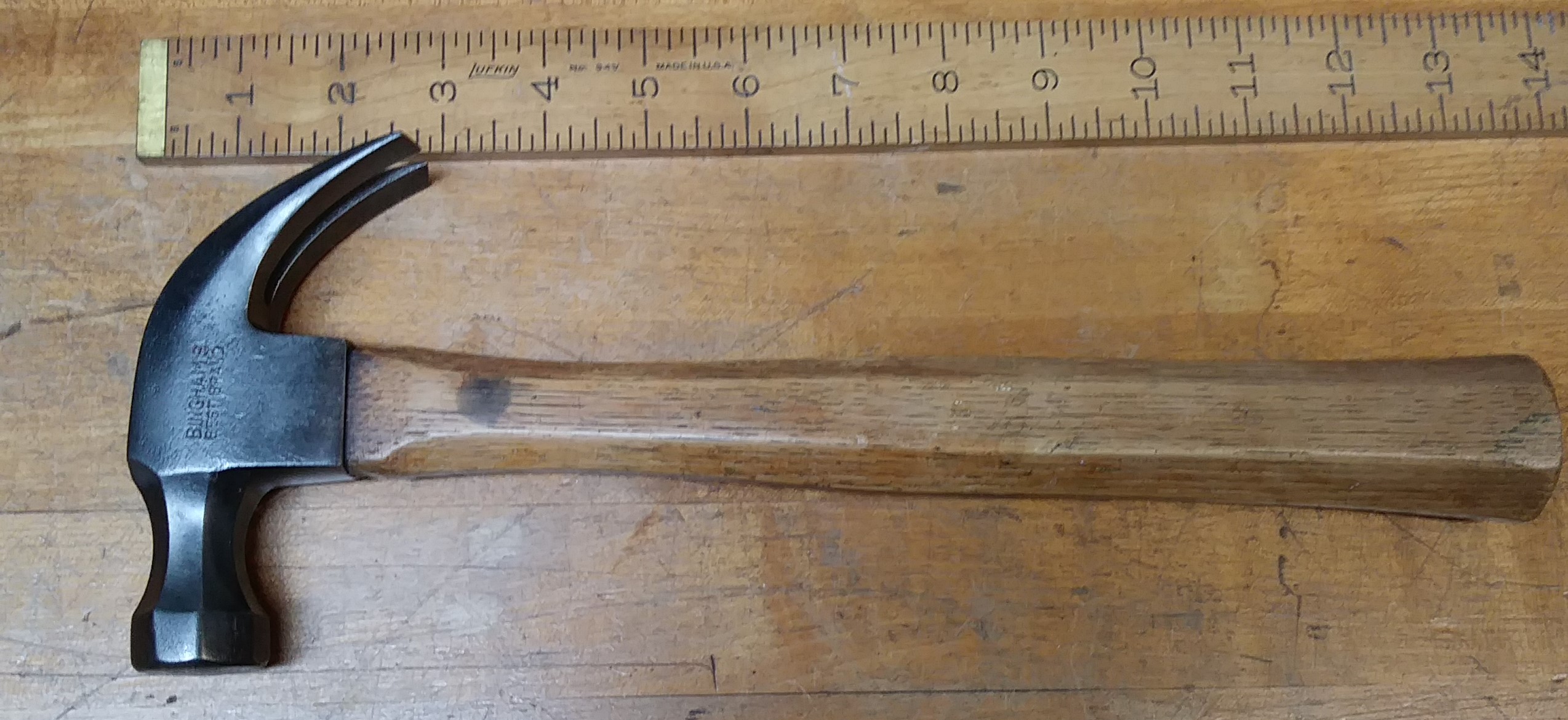 Bingham's Best Brand Carpenter's Hammer 1 pound