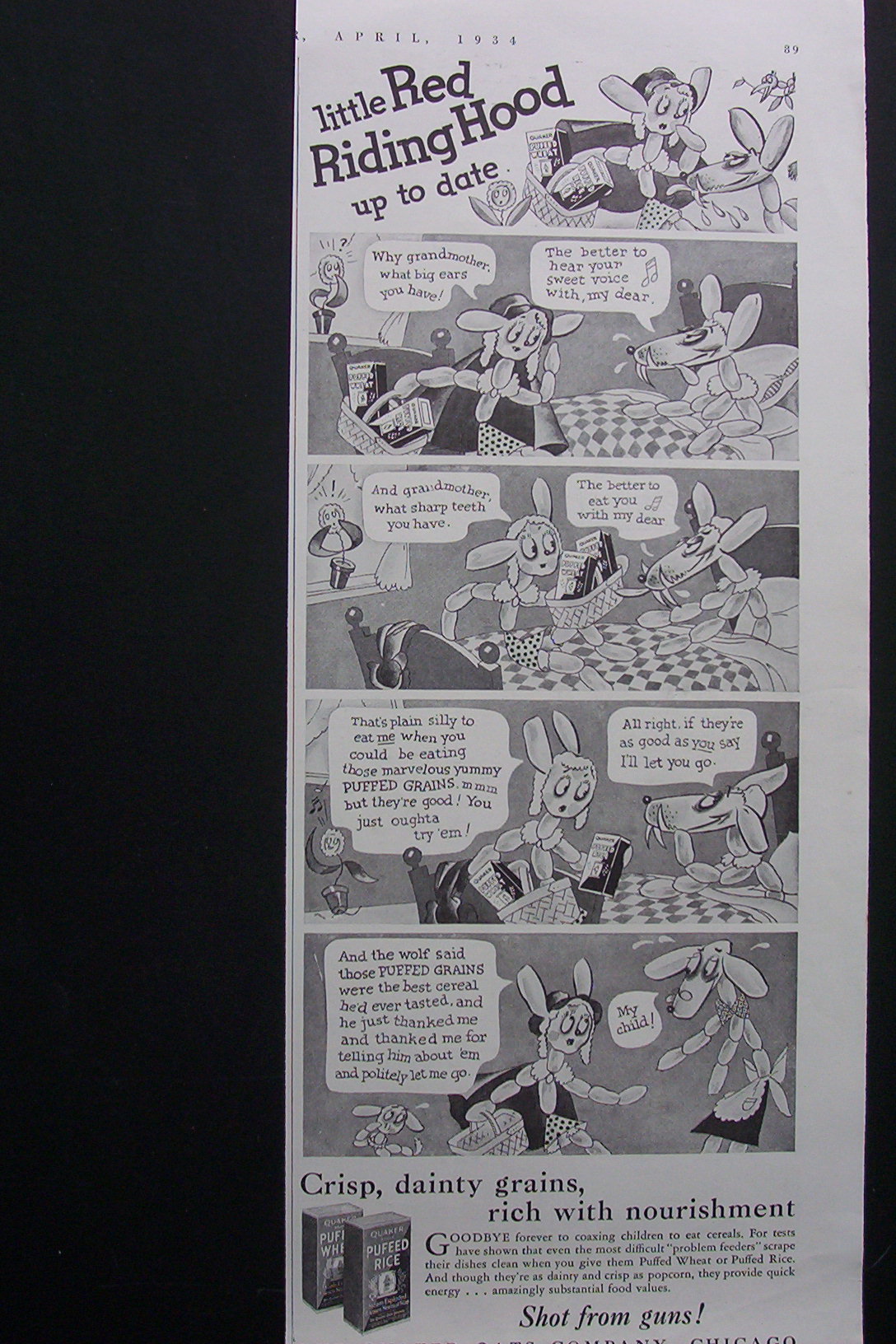 1934 Quaker Puffed Rice