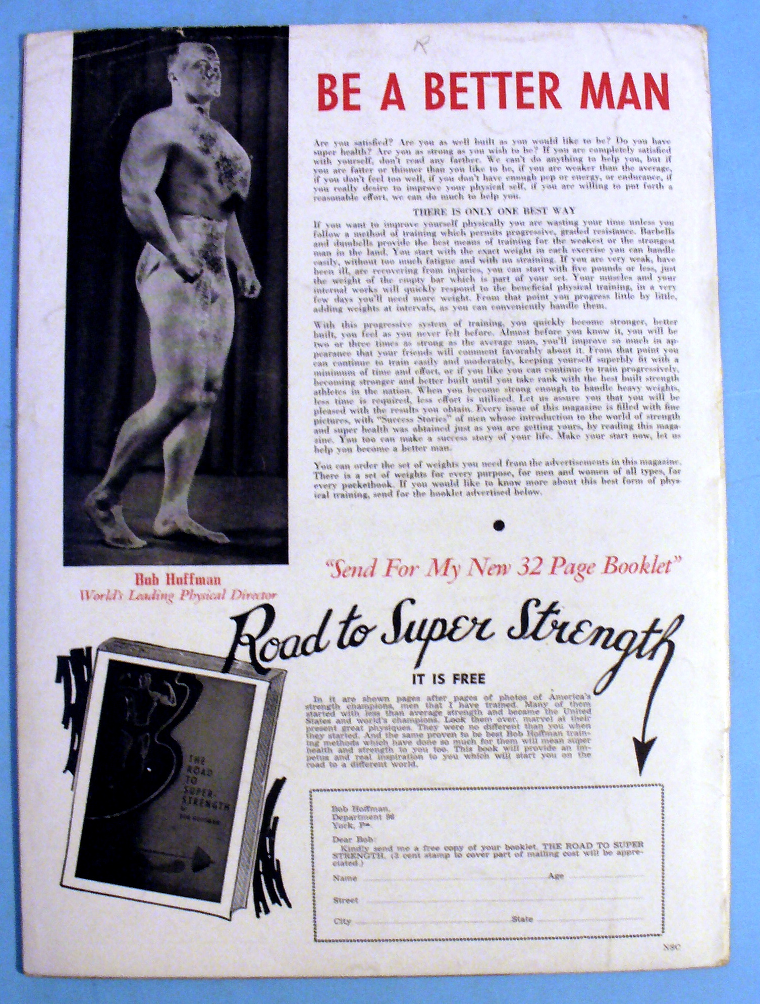 Strength & Health Magazine, April 1942 - Frank Giardine