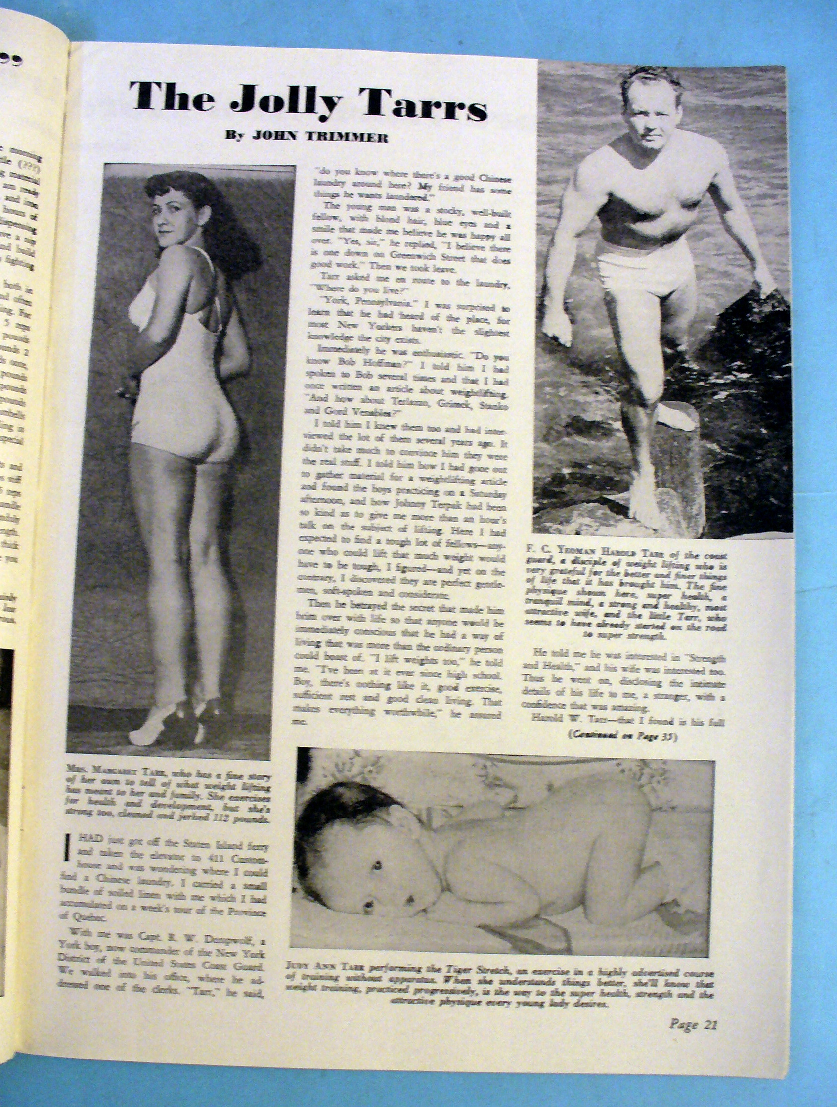 Strength & Health Magazine, April 1942 - Frank Giardine