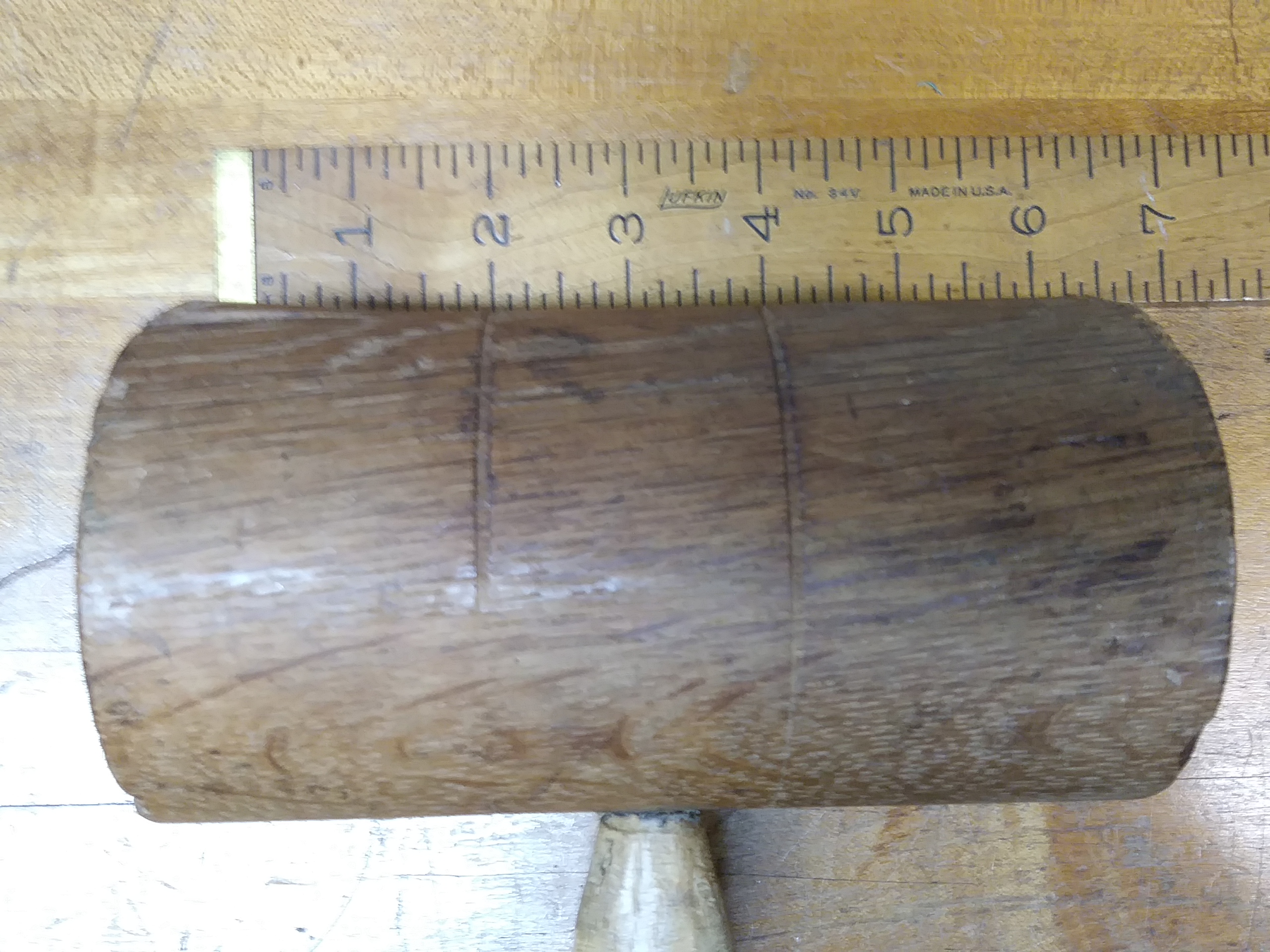 Vintage Mallet 1.5 Pound Ash Hardwood