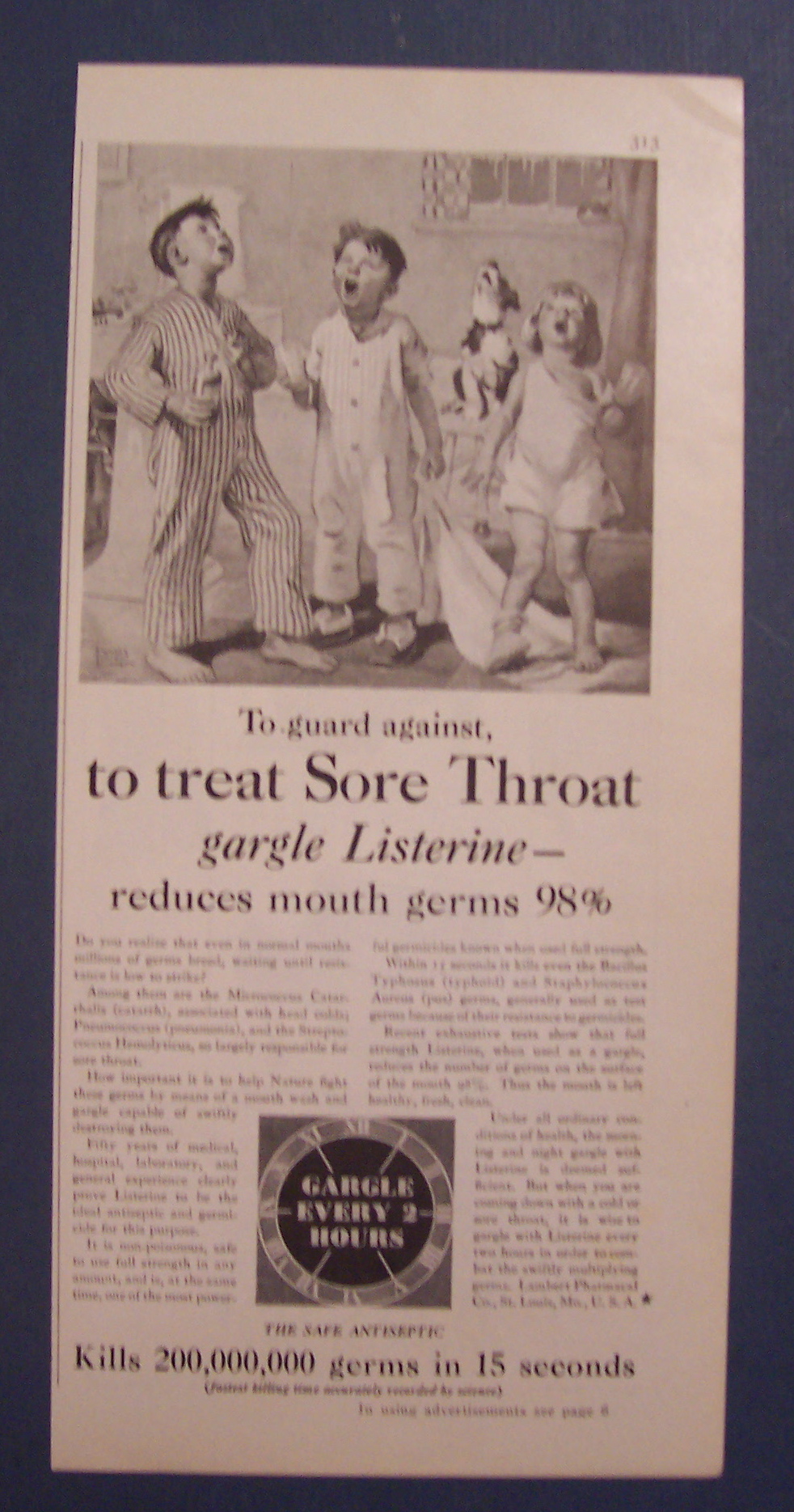 1930  Listerine