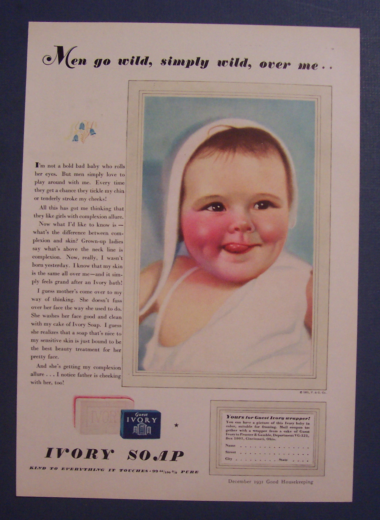 1931  Ivory Soap