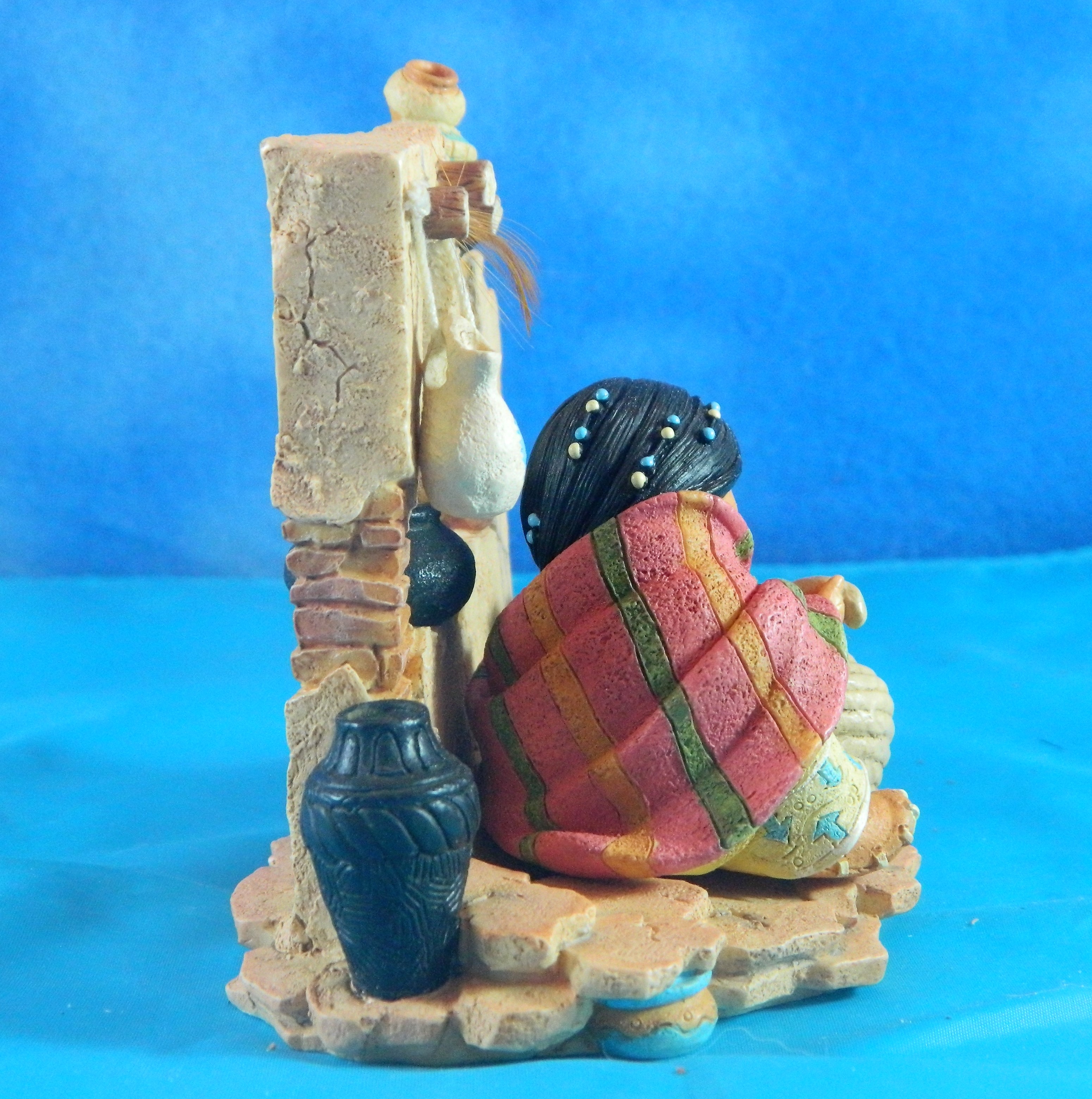 Enesco Friends of a Feather Native American Pottery