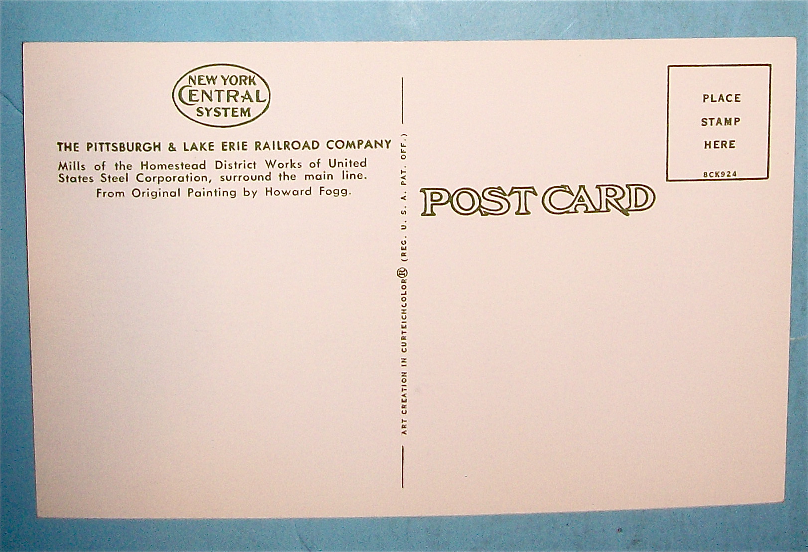 Mills Of The Homestead District Works Postcard
