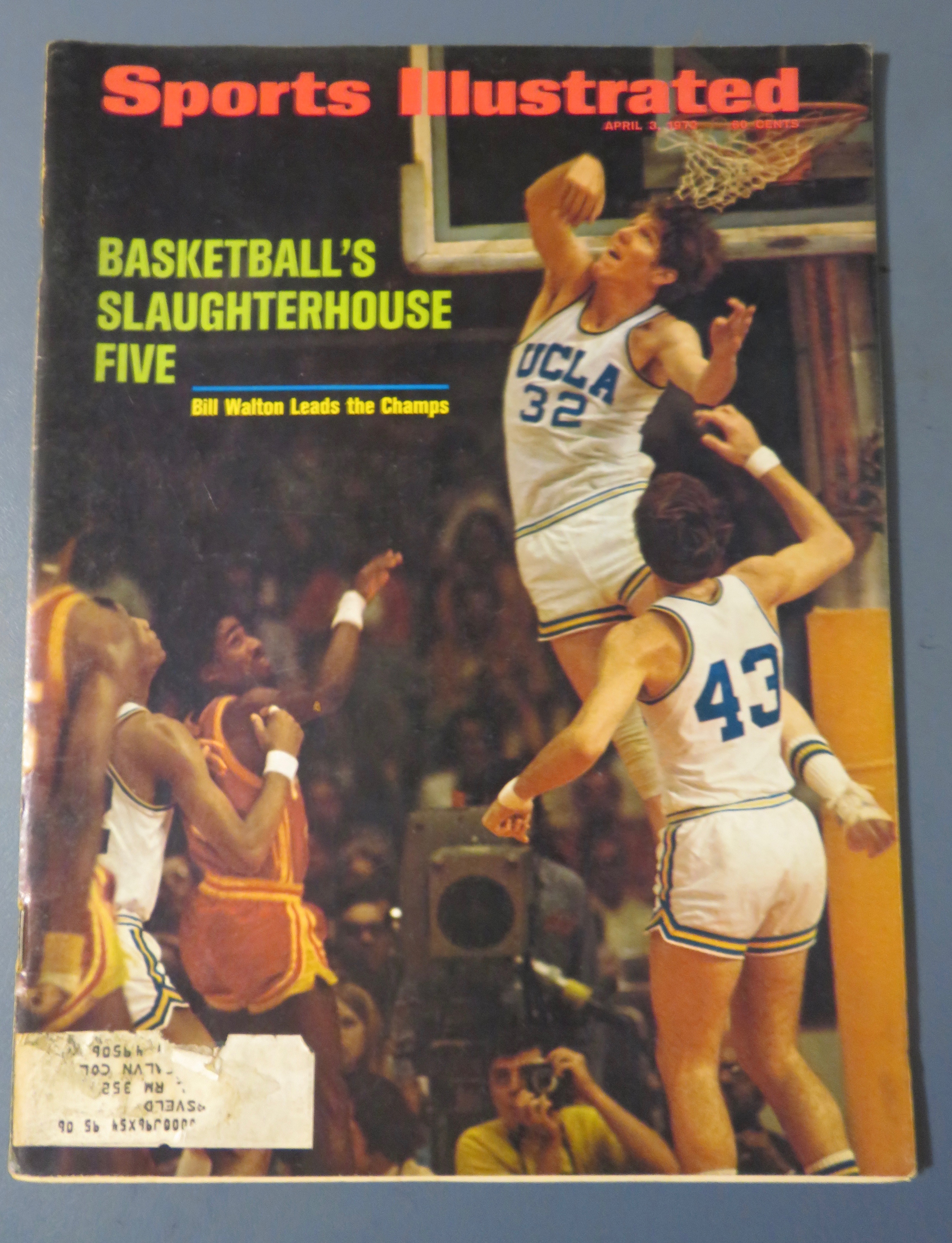 Sports Illustrated Magazine-April 3, 1972-Bill Walton