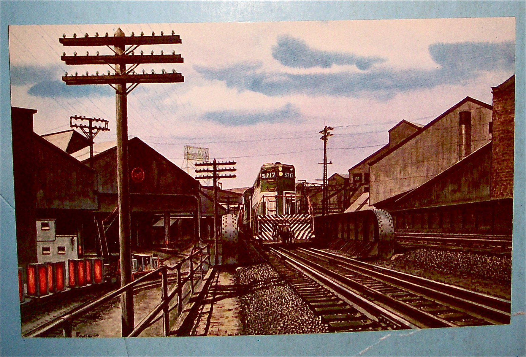 Mills Of The Homestead District Works Postcard