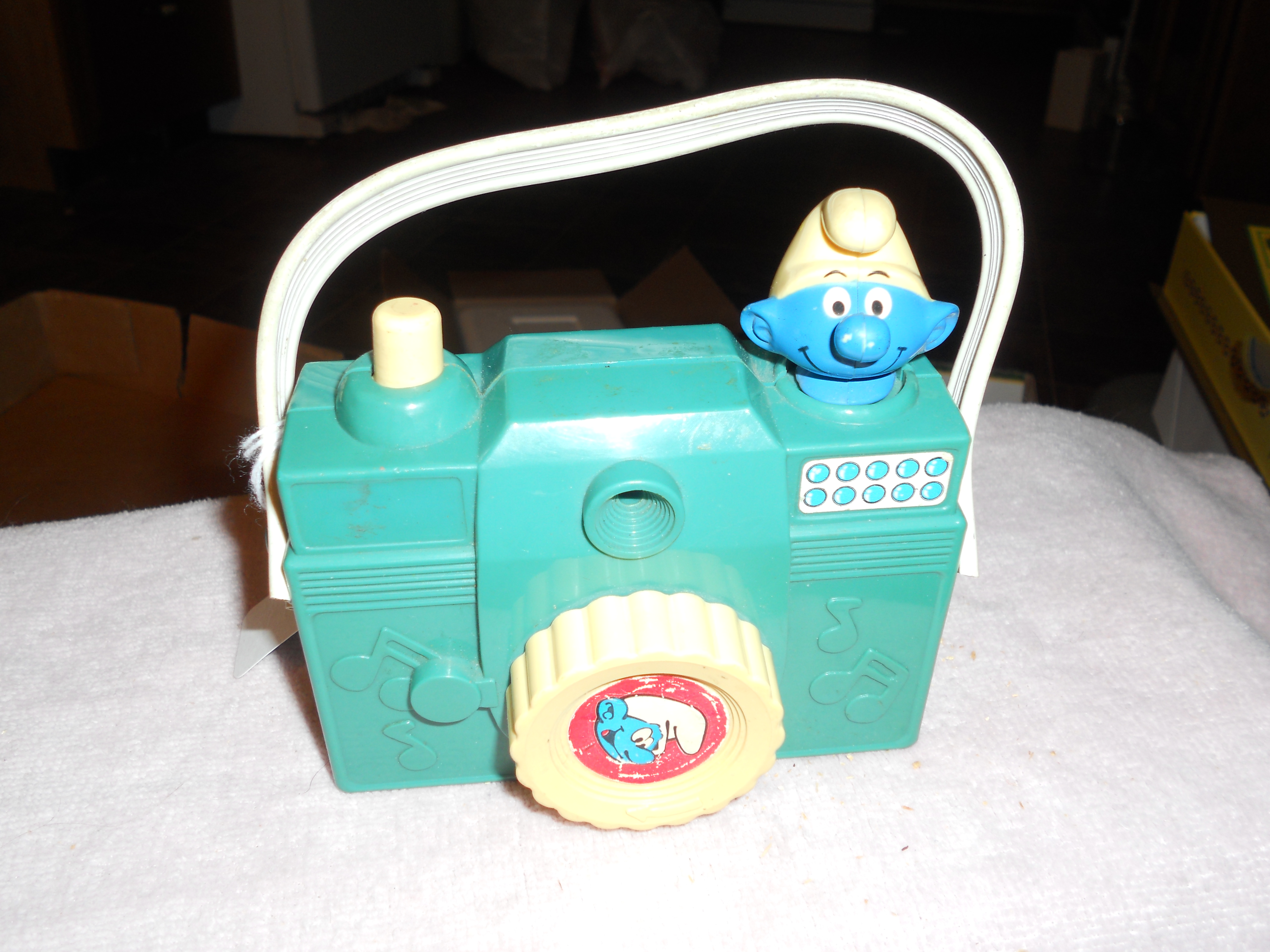 Smurfs Musical Camera Peyo 1982