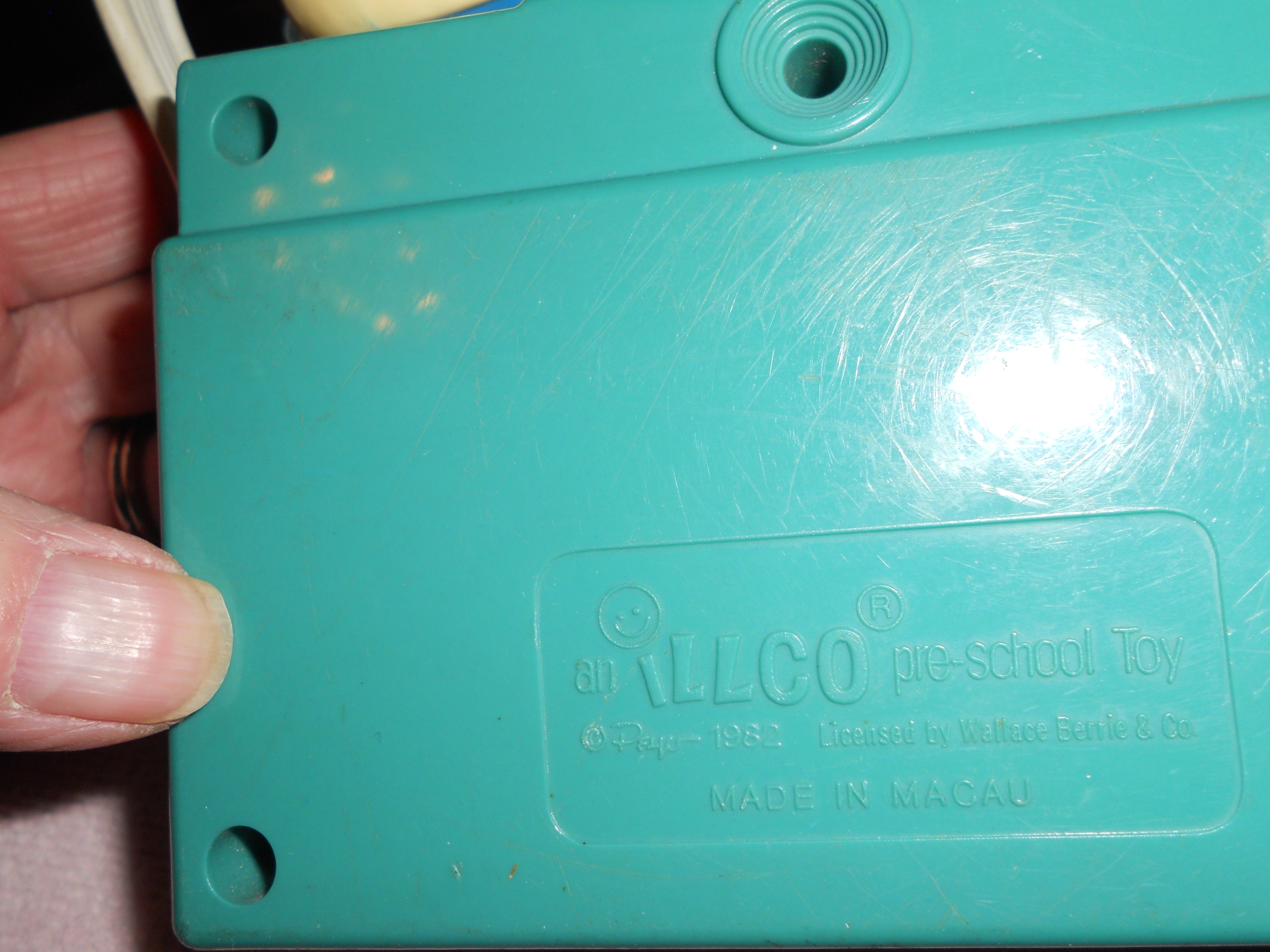 Smurfs Musical Camera Peyo 1982