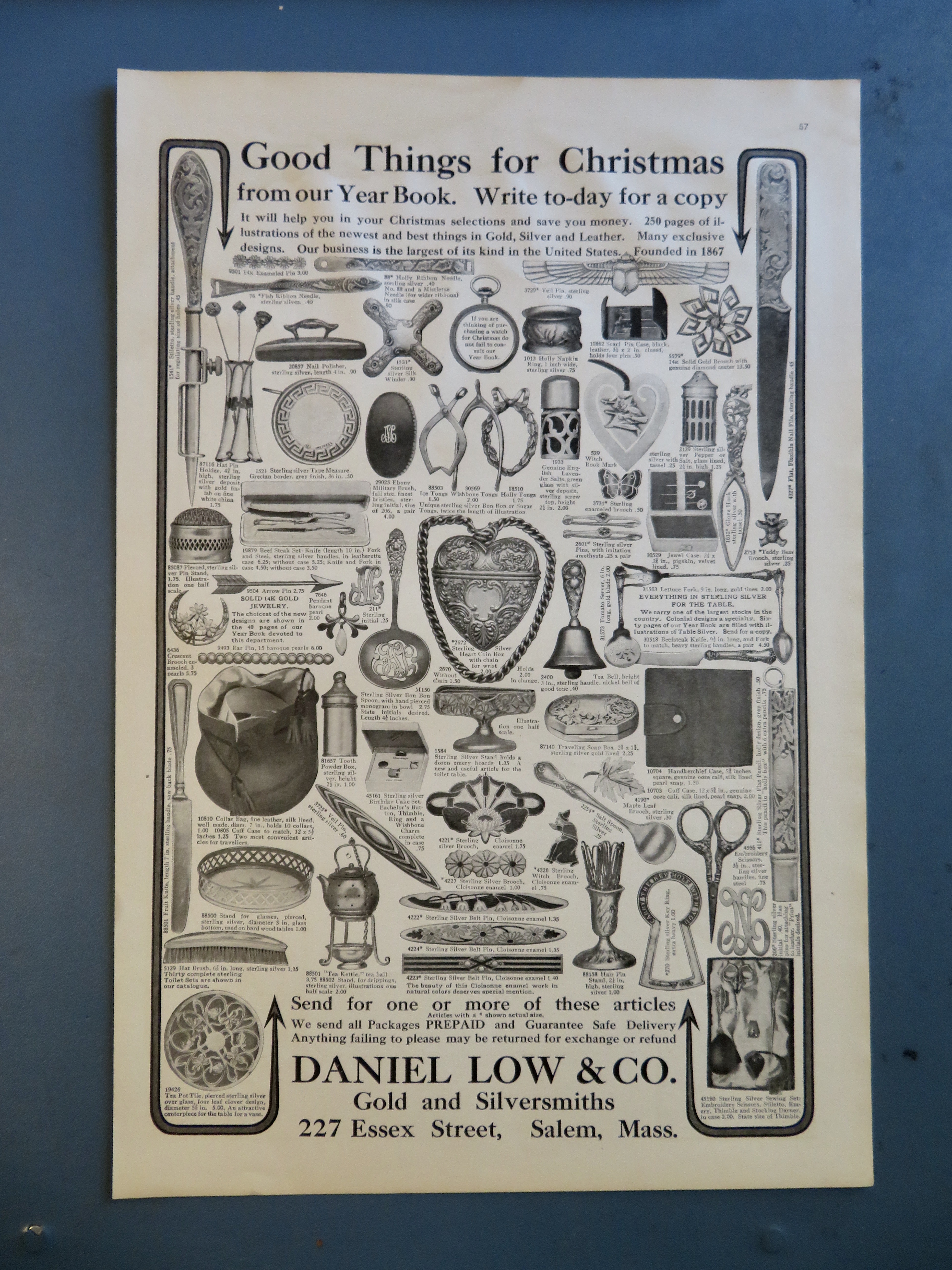 1908 Daniel Low & Company with Things For Christmas