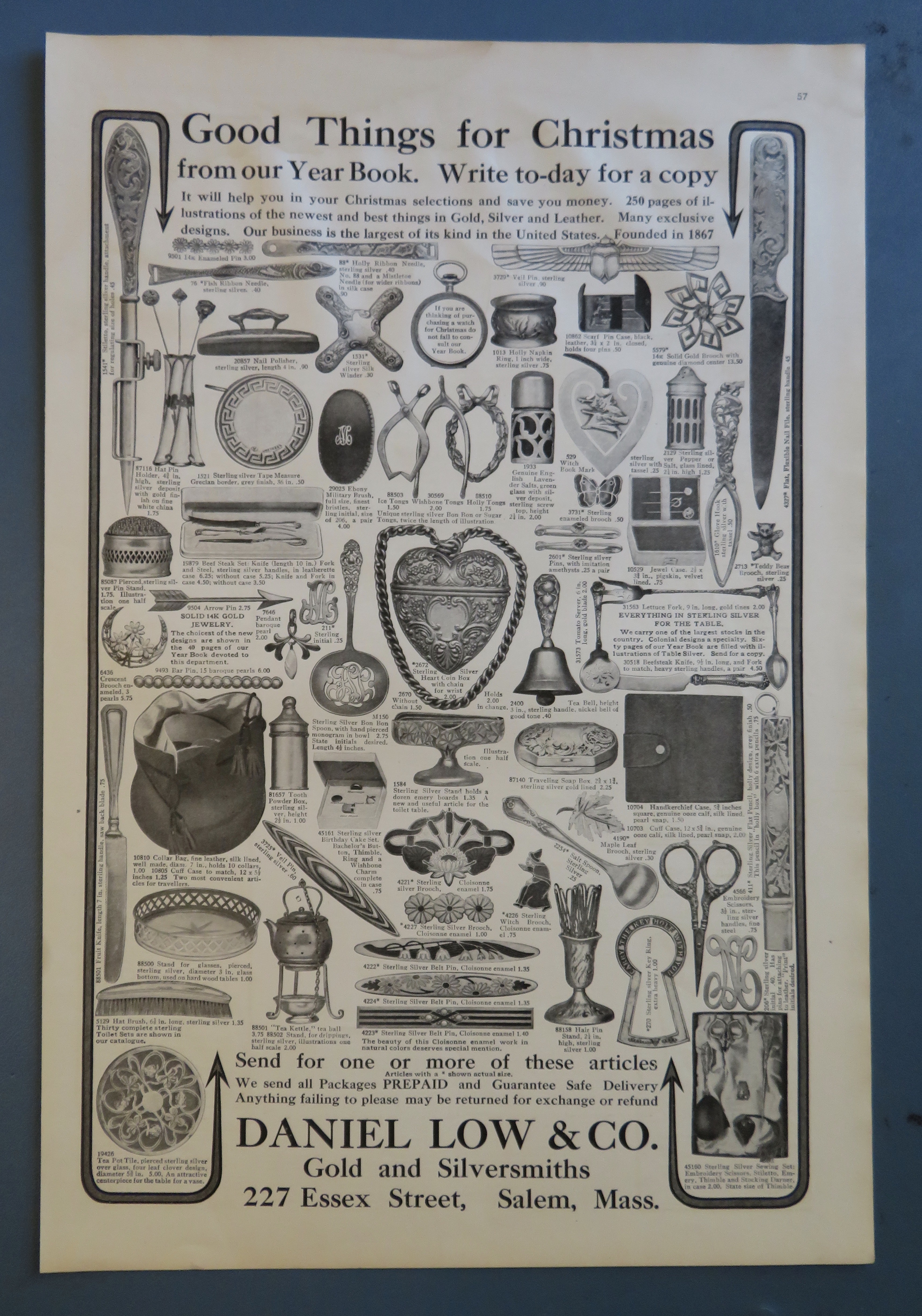 1908 Daniel Low & Company with Things For Christmas