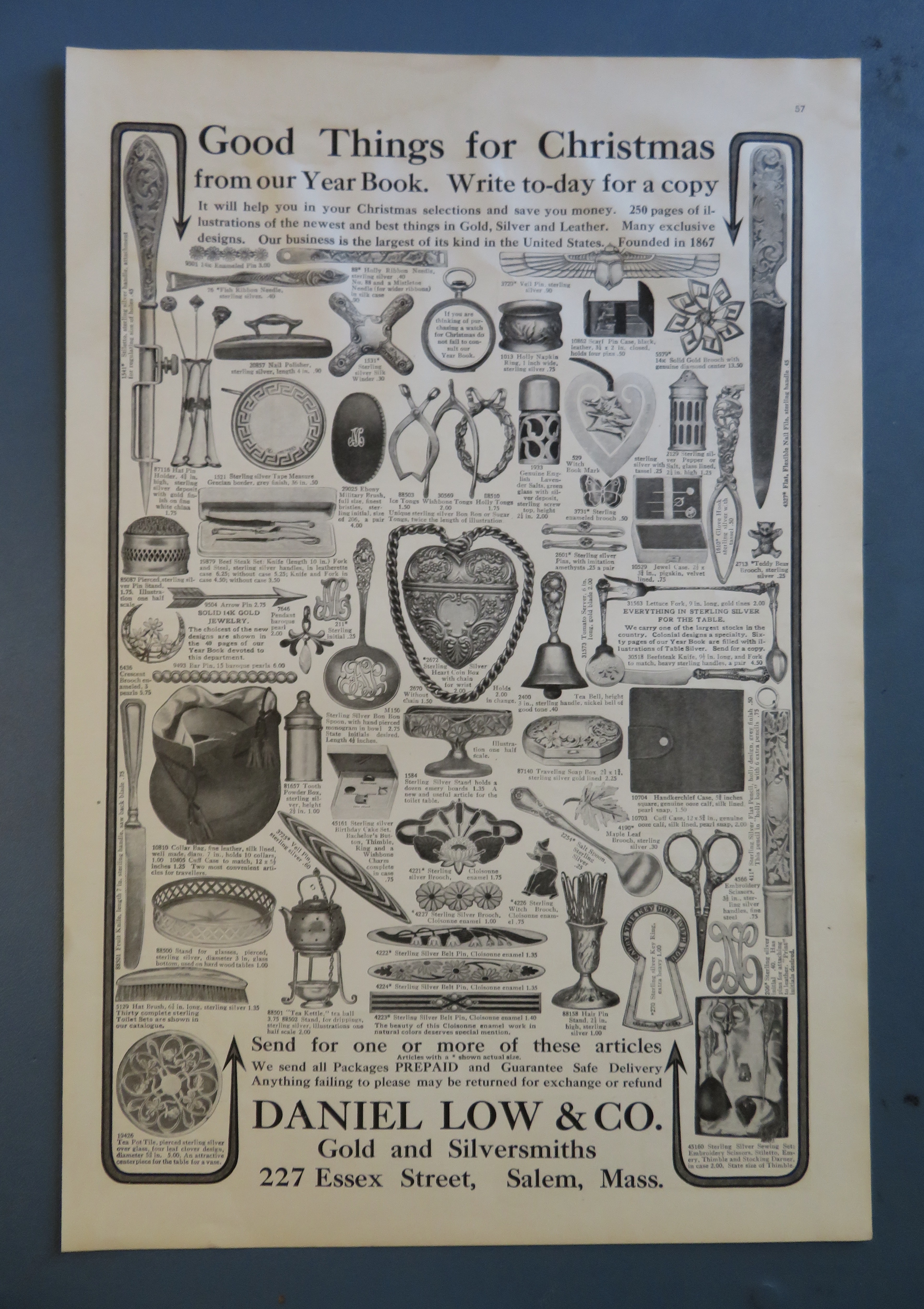 1908 Daniel Low & Company with Things For Christmas