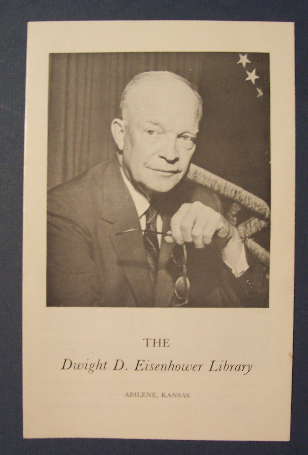Presidential Library 1969 Dwight D. Eisenhower Pamphlet