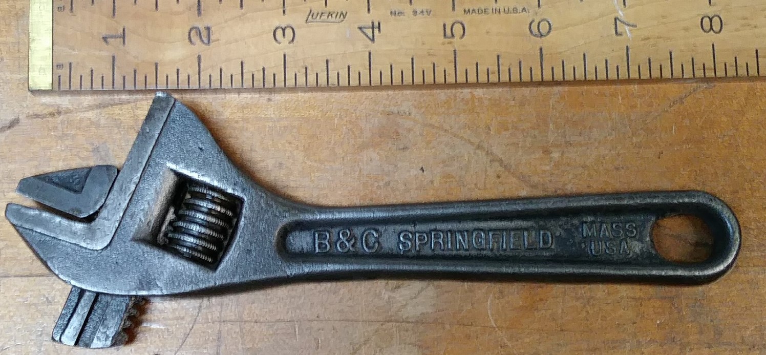 Bemis & Call Adjustable Offset Wrench 8 inch