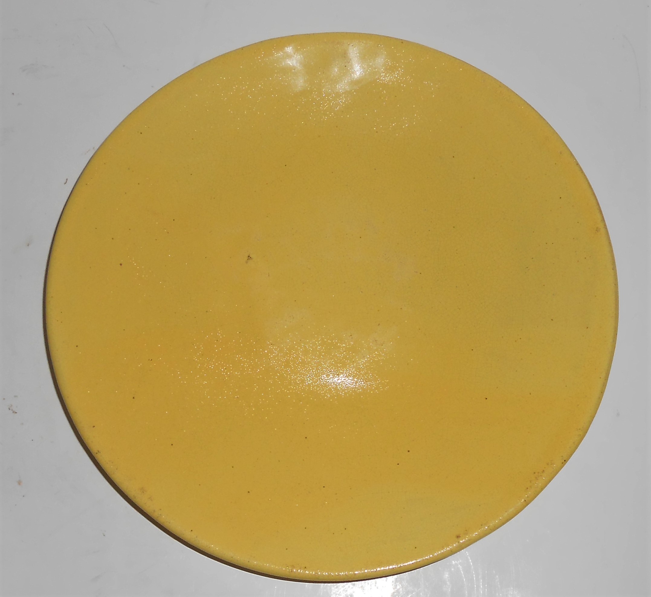 Brayton Laguna Pottery Early Yellow 7.25'' Plate