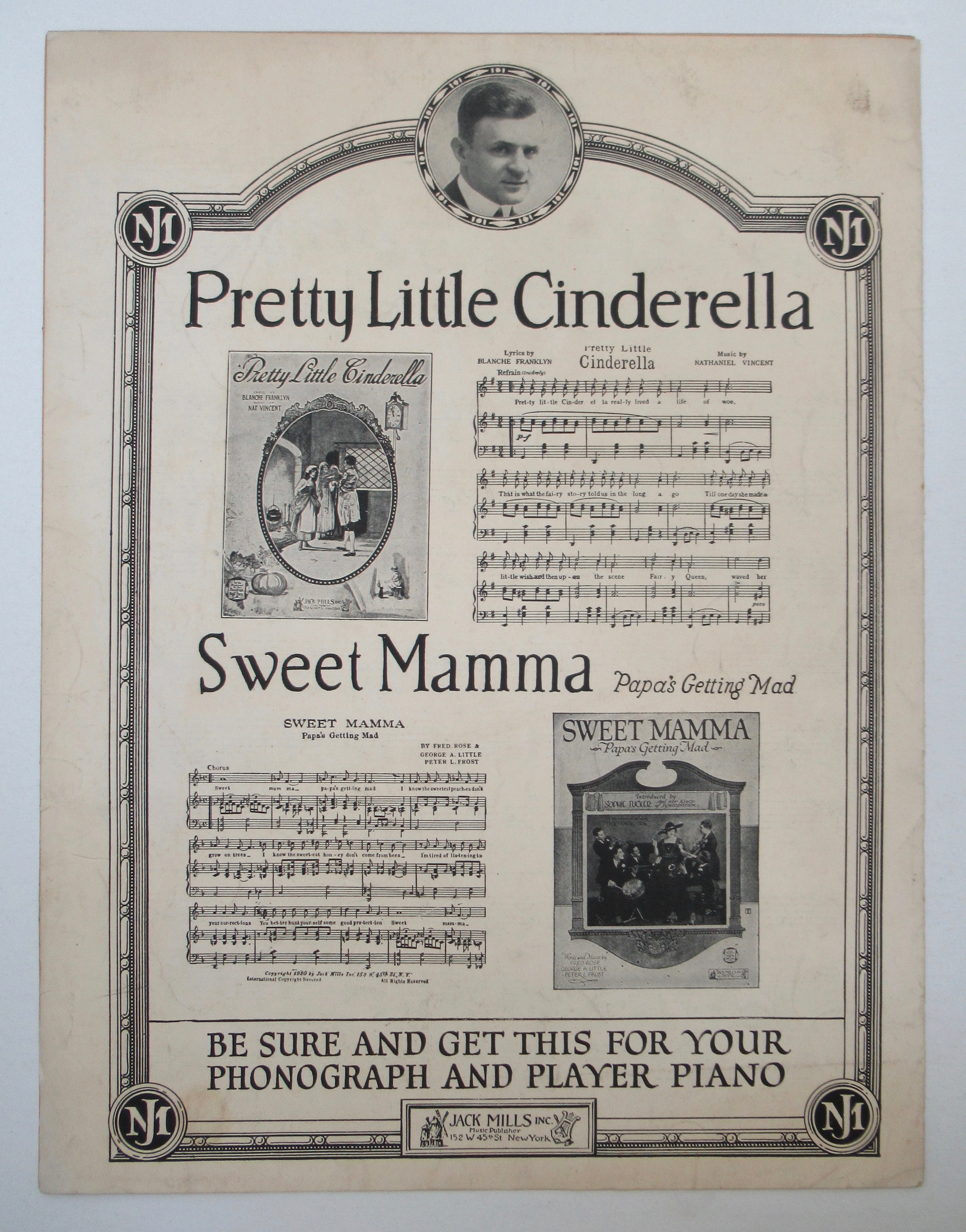 1921 Mazie Sheet Music