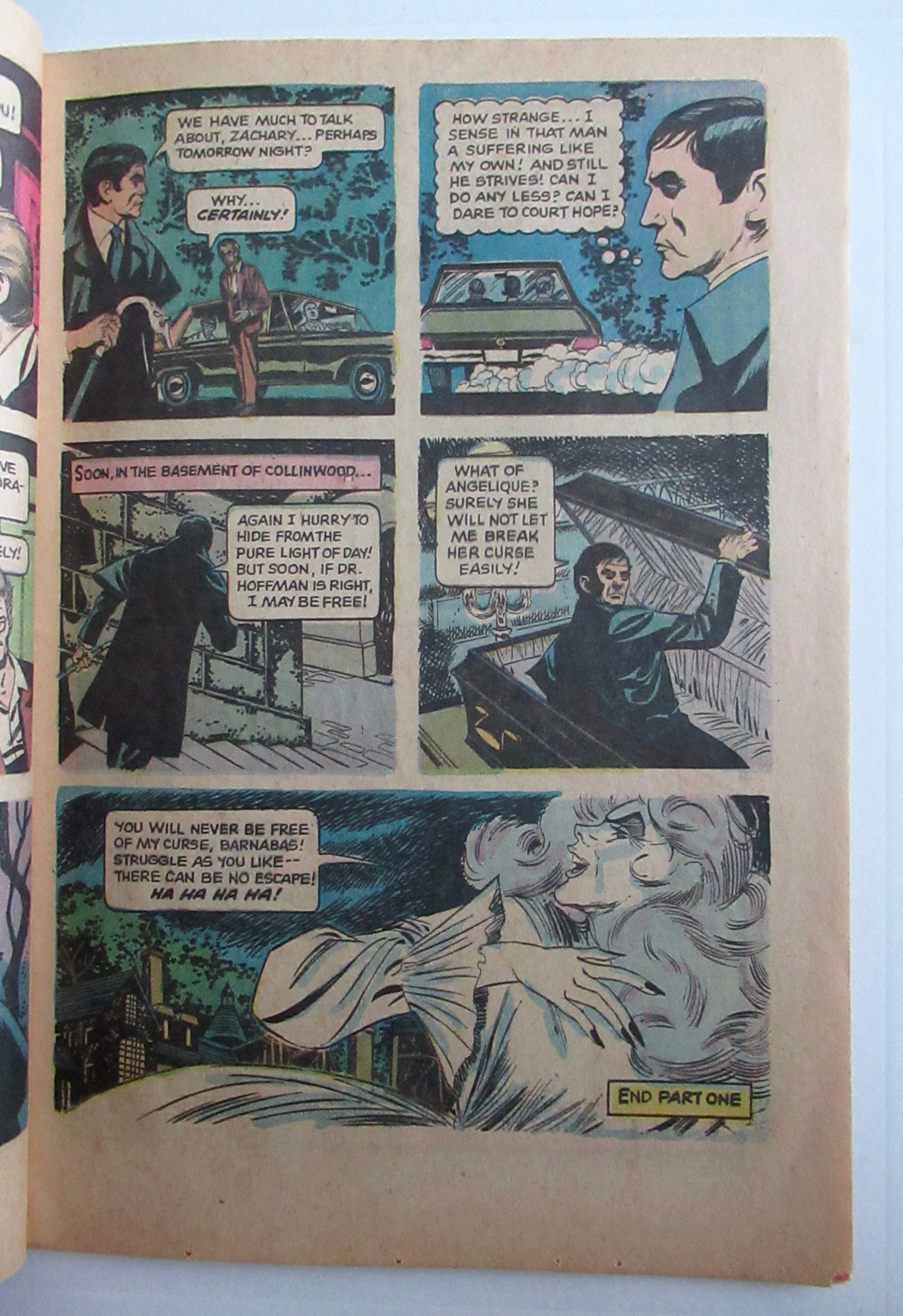 Dark Shadows Comic December 1974 Stolen Centuries