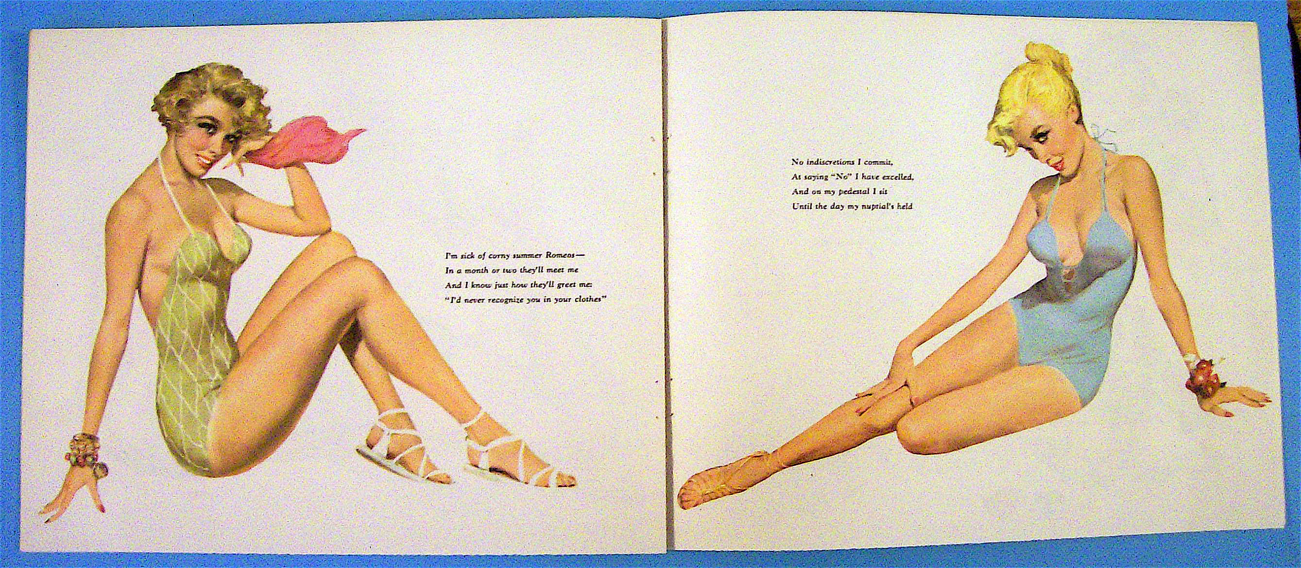 Pin Ups 1955 (12 Pin Ups-2 Sided)