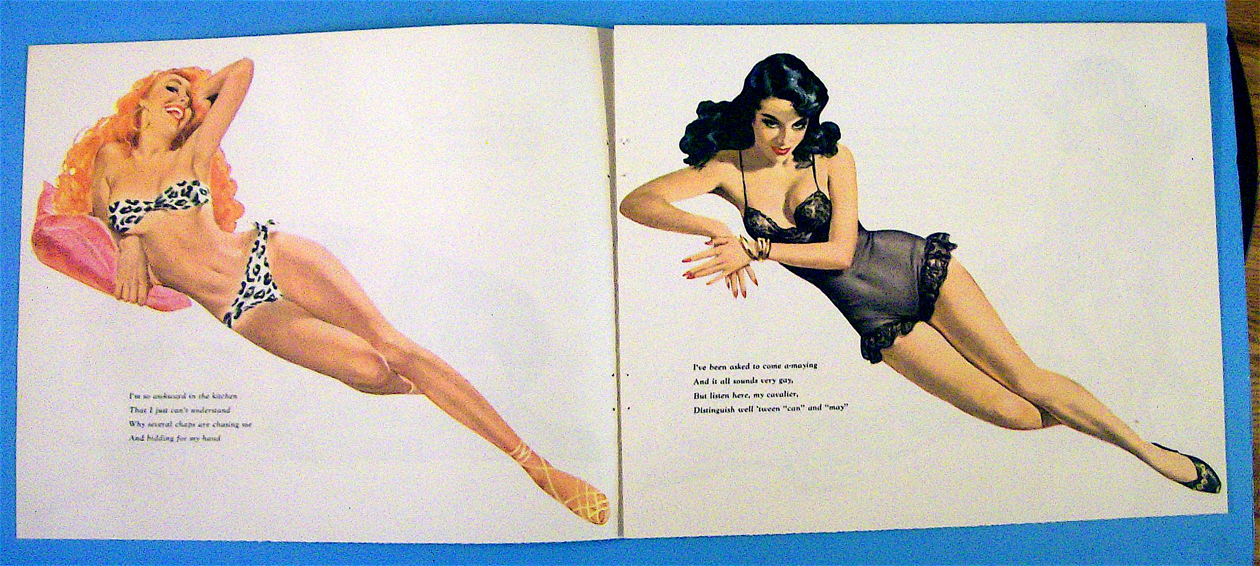 Pin Ups 1955 (12 Pin Ups-2 Sided)