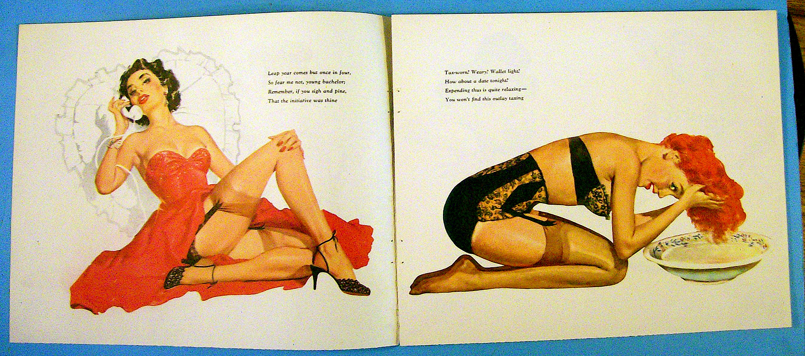 Pin Ups 1955 (12 Pin Ups-2 Sided)