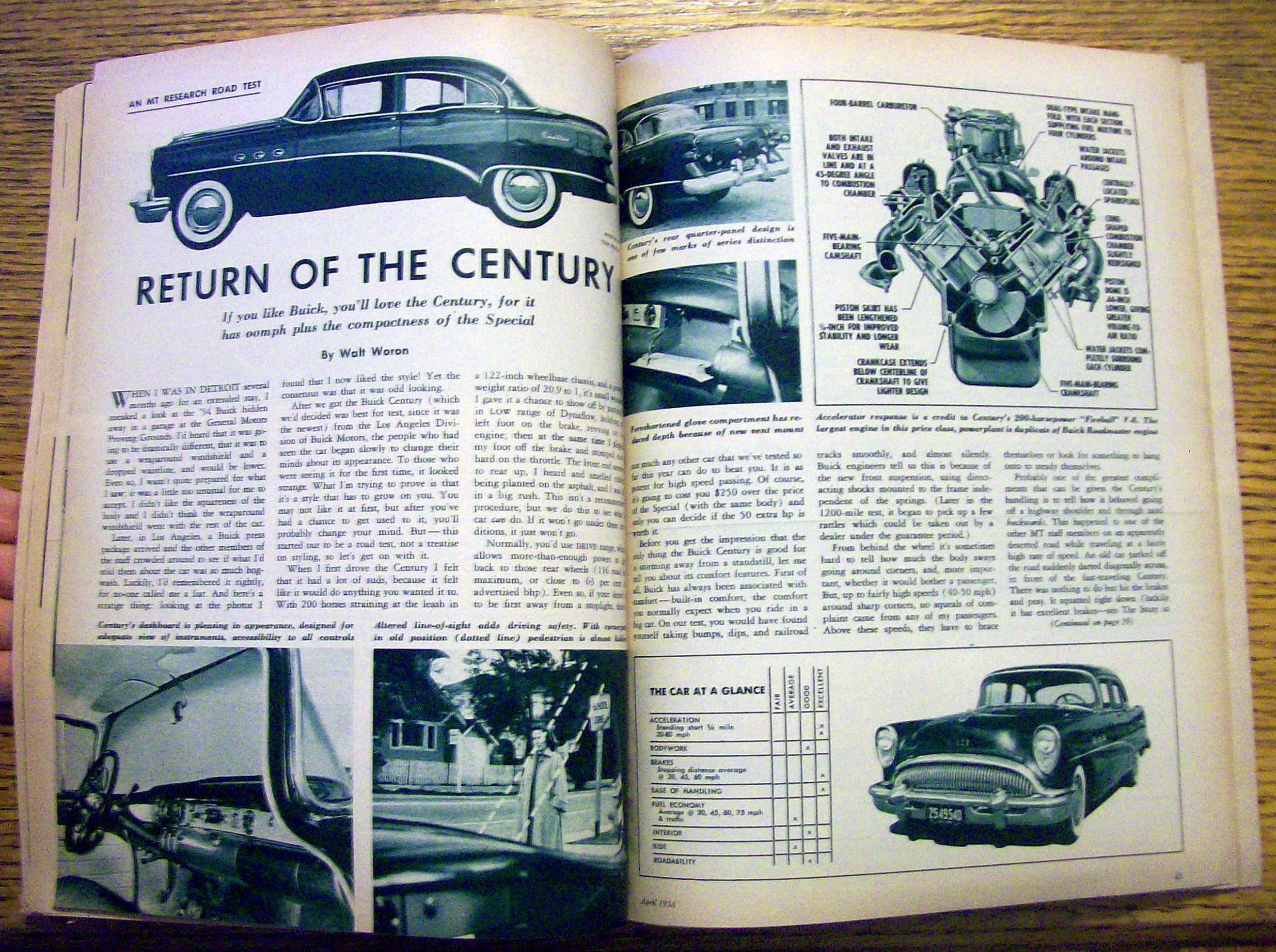 Motor Trend Magazine April 1954 How To Buy Your '54 Car
